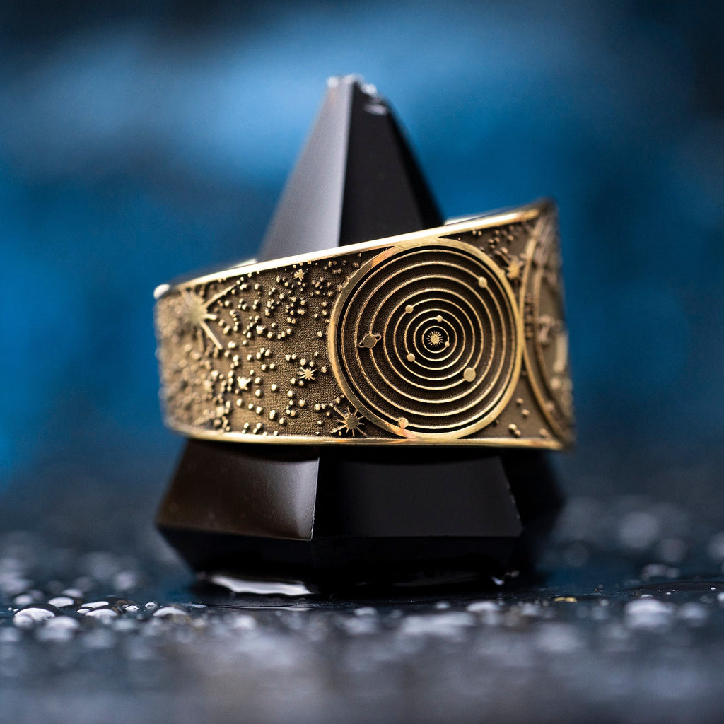 Goetia Sixth Pentacle of Mars Ring: Holy Seal of Solomon Talisman