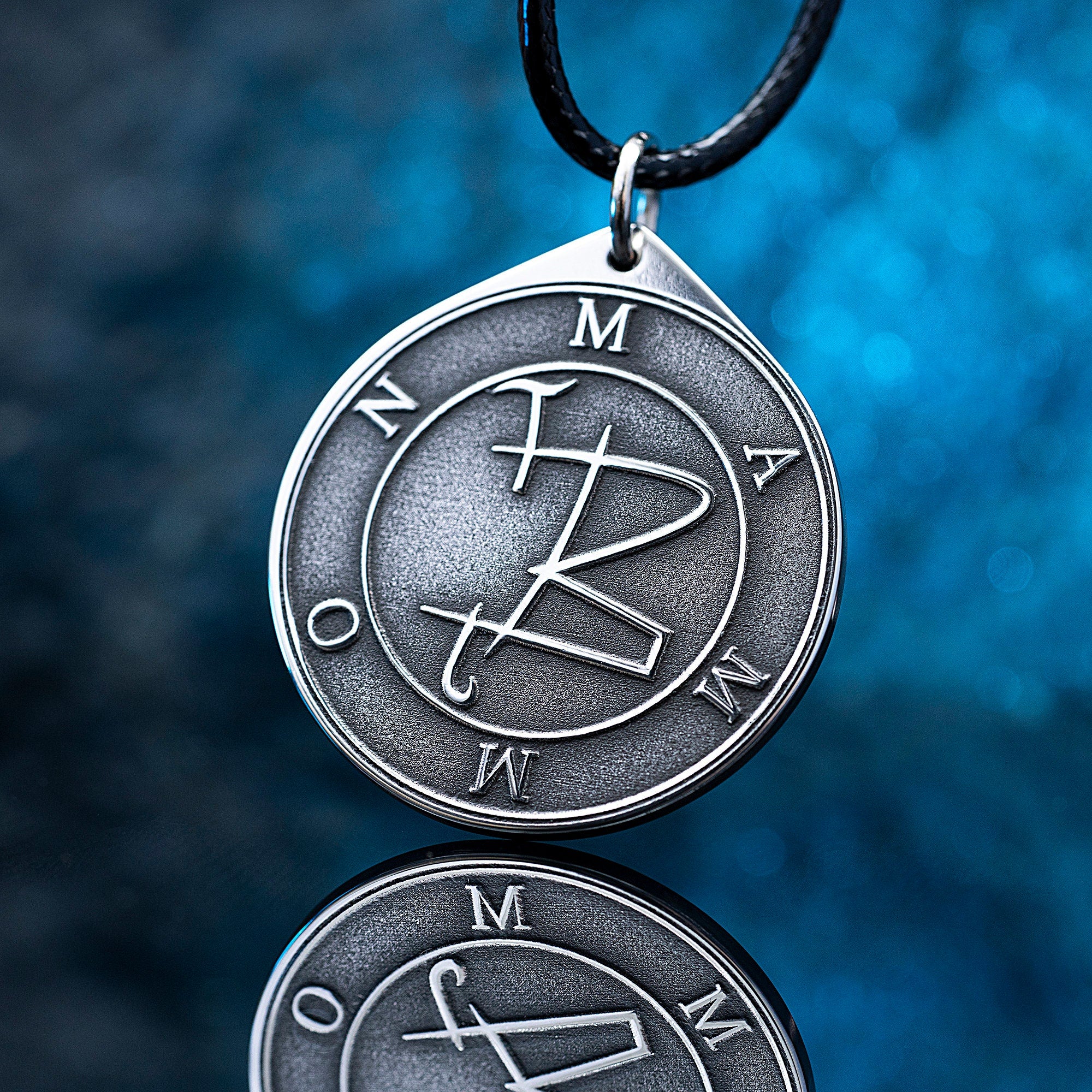 Mammon Seal Pendant: Lesser Key of Solomon Amulet