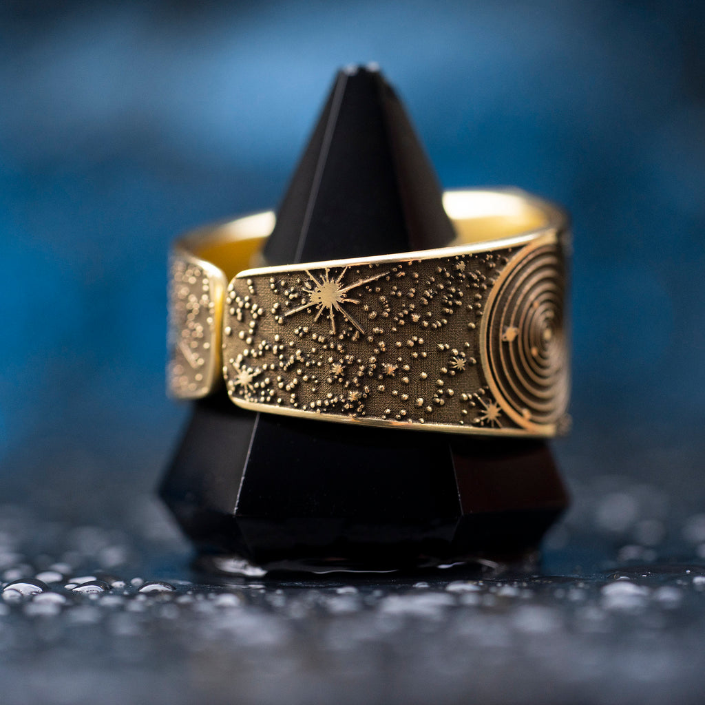 Goetia Sixth Pentacle of Mars Ring: Holy Seal of Solomon Talisman