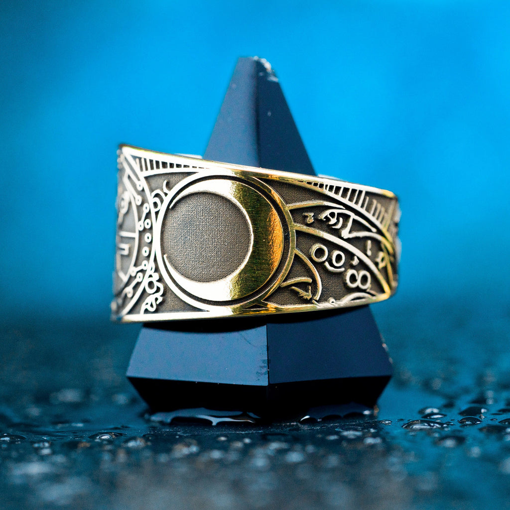 Secret Seal of Solomon Ring: Goetia Solomon Kabbalah Talisman
