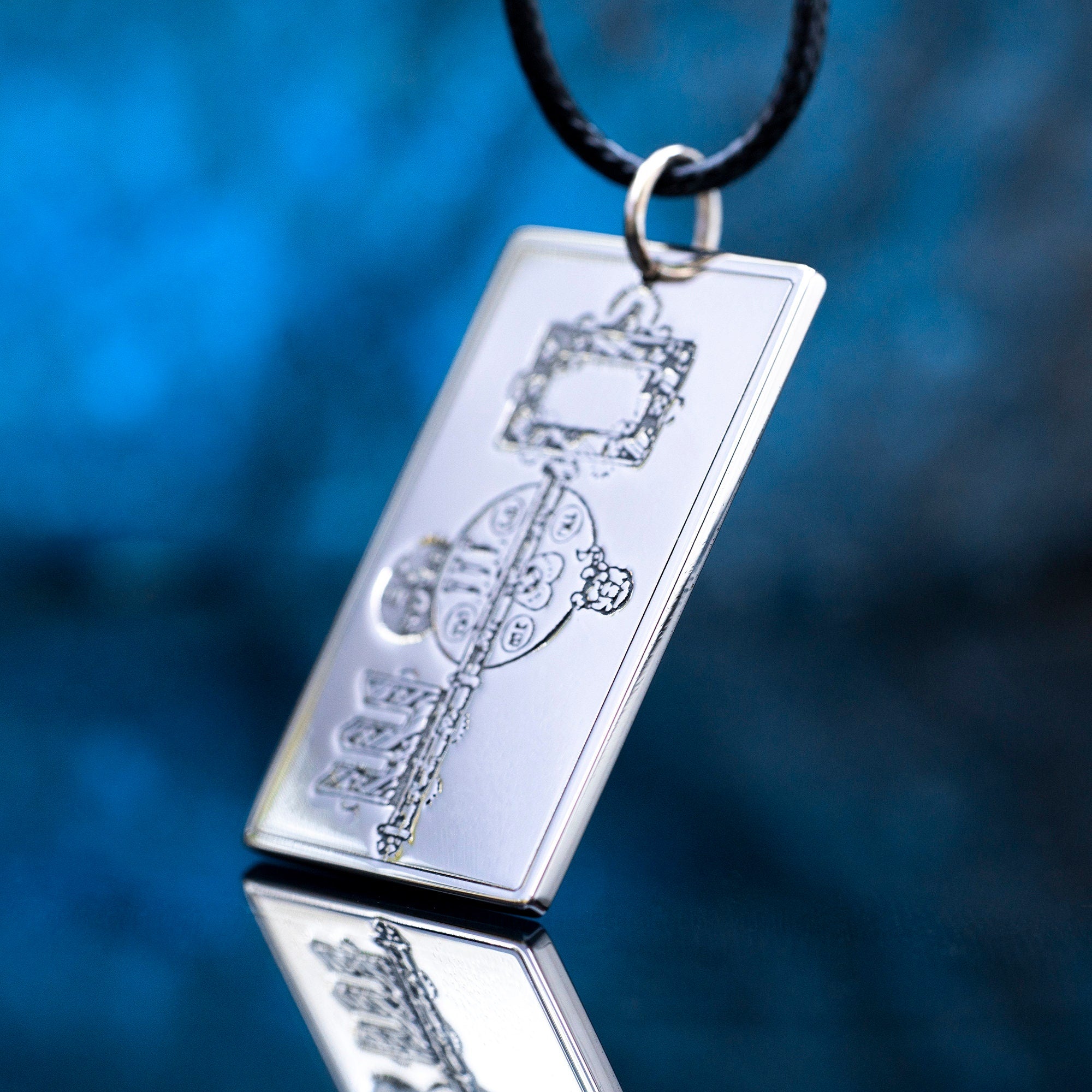 Master Key Seal Pendant: Goetia Kabbalah Amulet, Good Fortune Magic talisman