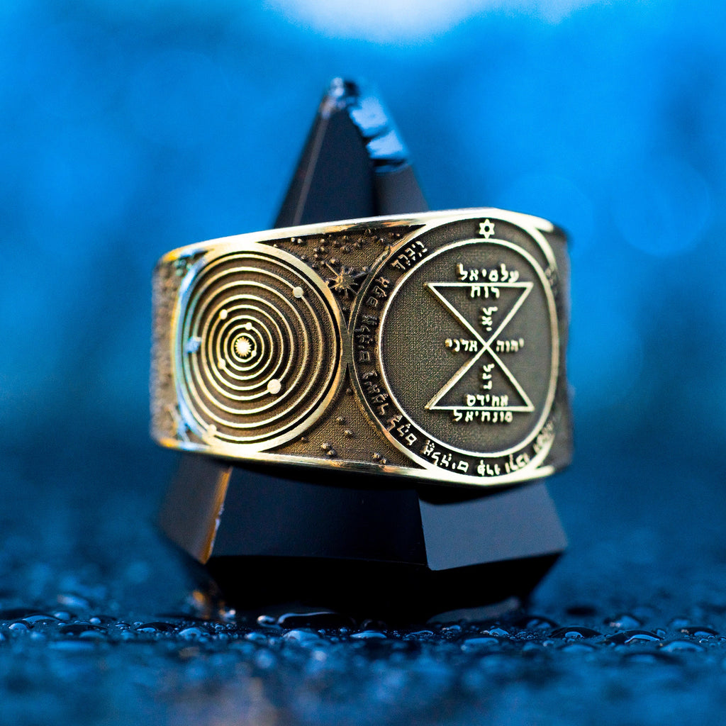 Goetia Third Pentacle of Venus Ring: Solomon Kabbalah Amulet Talisman
