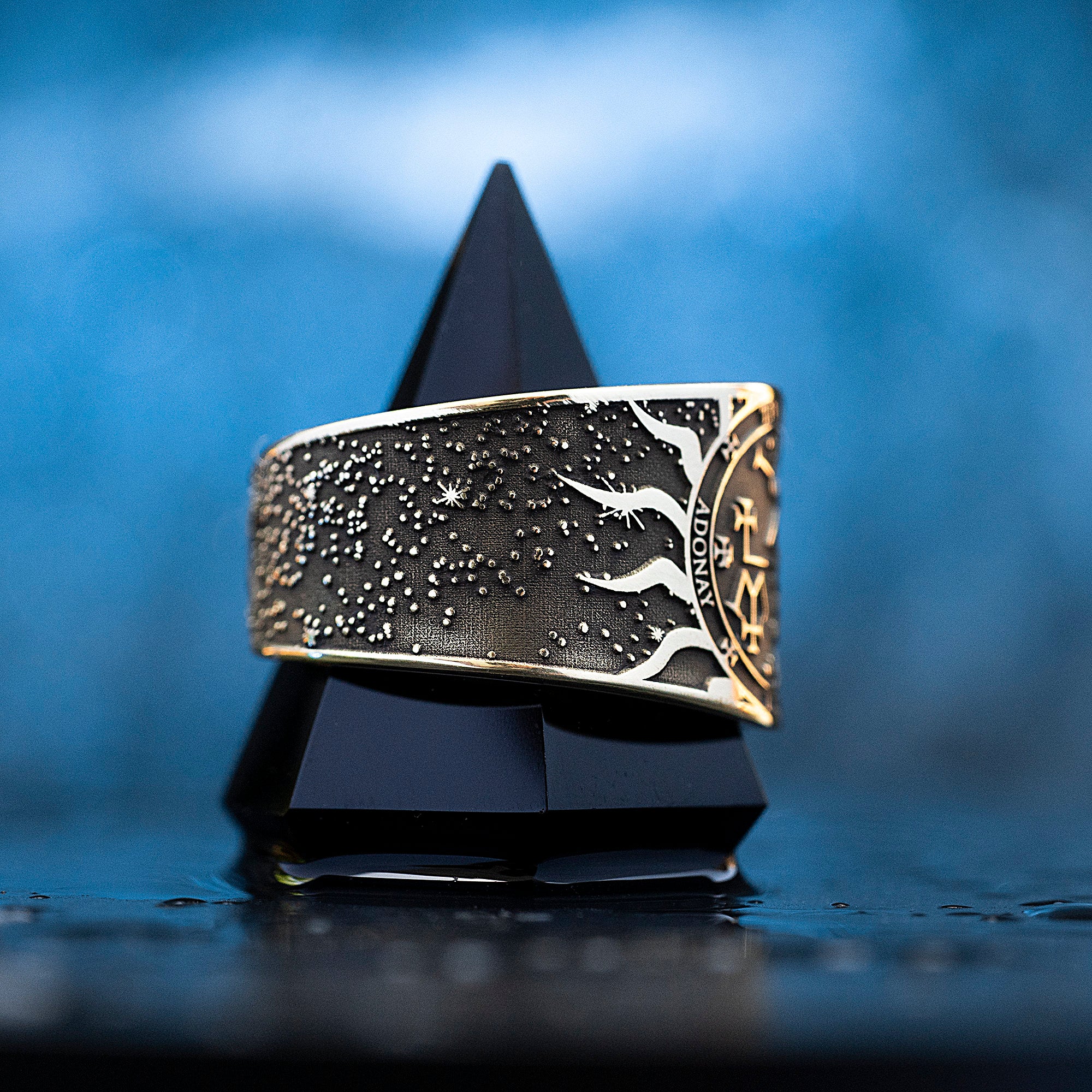 Samael Seal Ring: Angel of Divine Teaching, Kabbalah Amulet Talisman