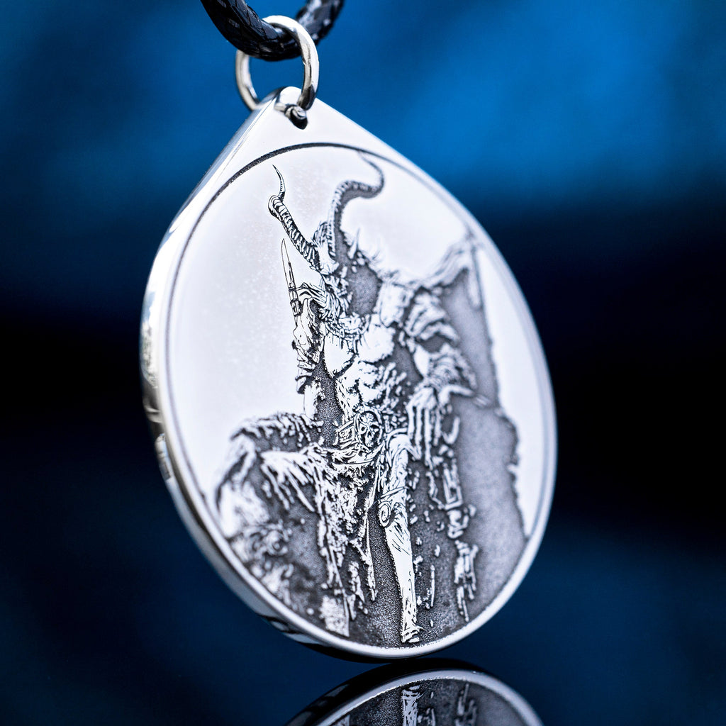 King Belial Pendant: Lesser Key of Solomon Seal, Occult Talisman