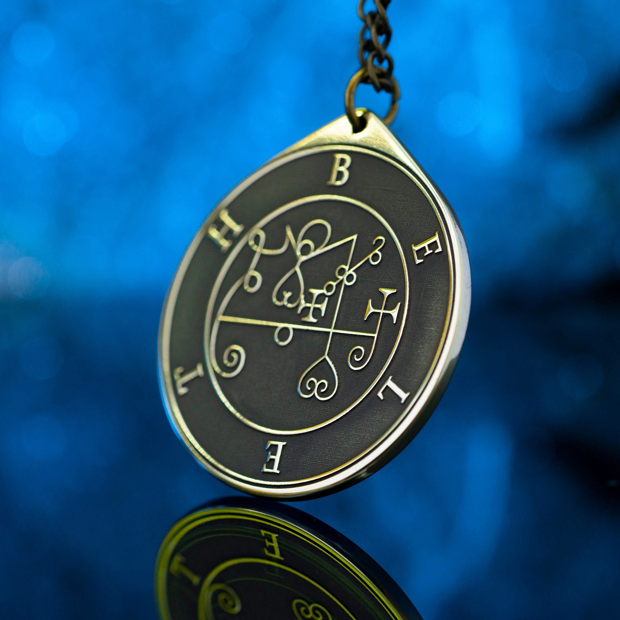 King Beleth Seal Pendant: Lesser Key of Solomon Amulet