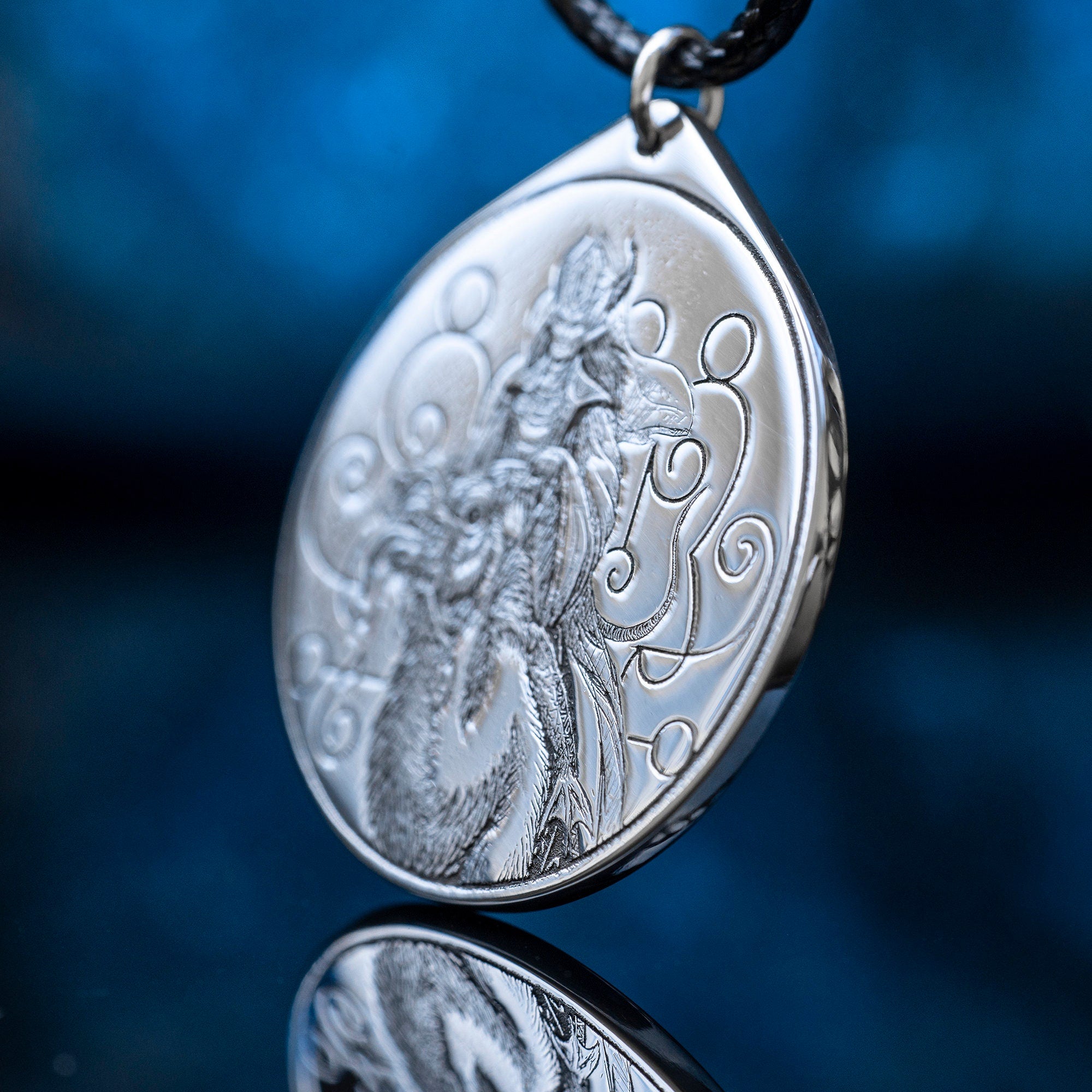 King Paimon Seal Pendant: Lesser Key of Solomon Amulet