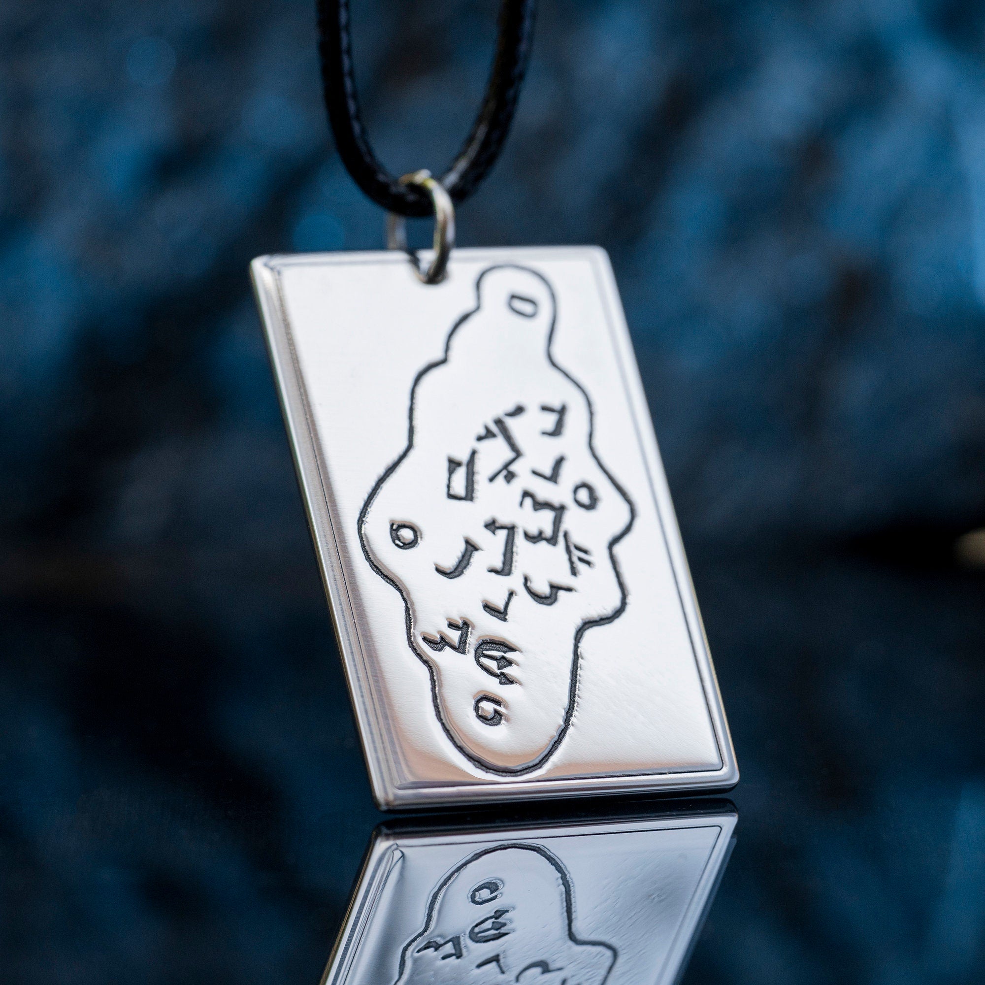 Kabbalah Pendant: Breastplate of Moses Amulet, Stainless Steel