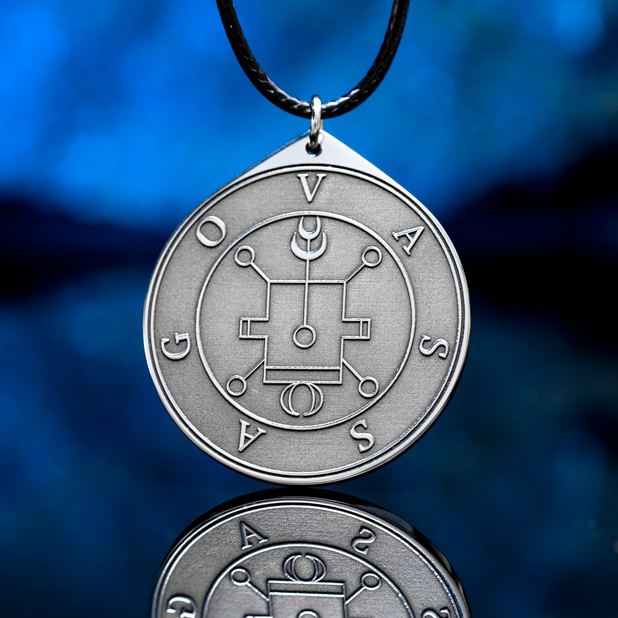 Vassago Seal Pendant: Demon of Prophecy, Hidden Things, Lost Knowledge, Ars Goetia Talisman