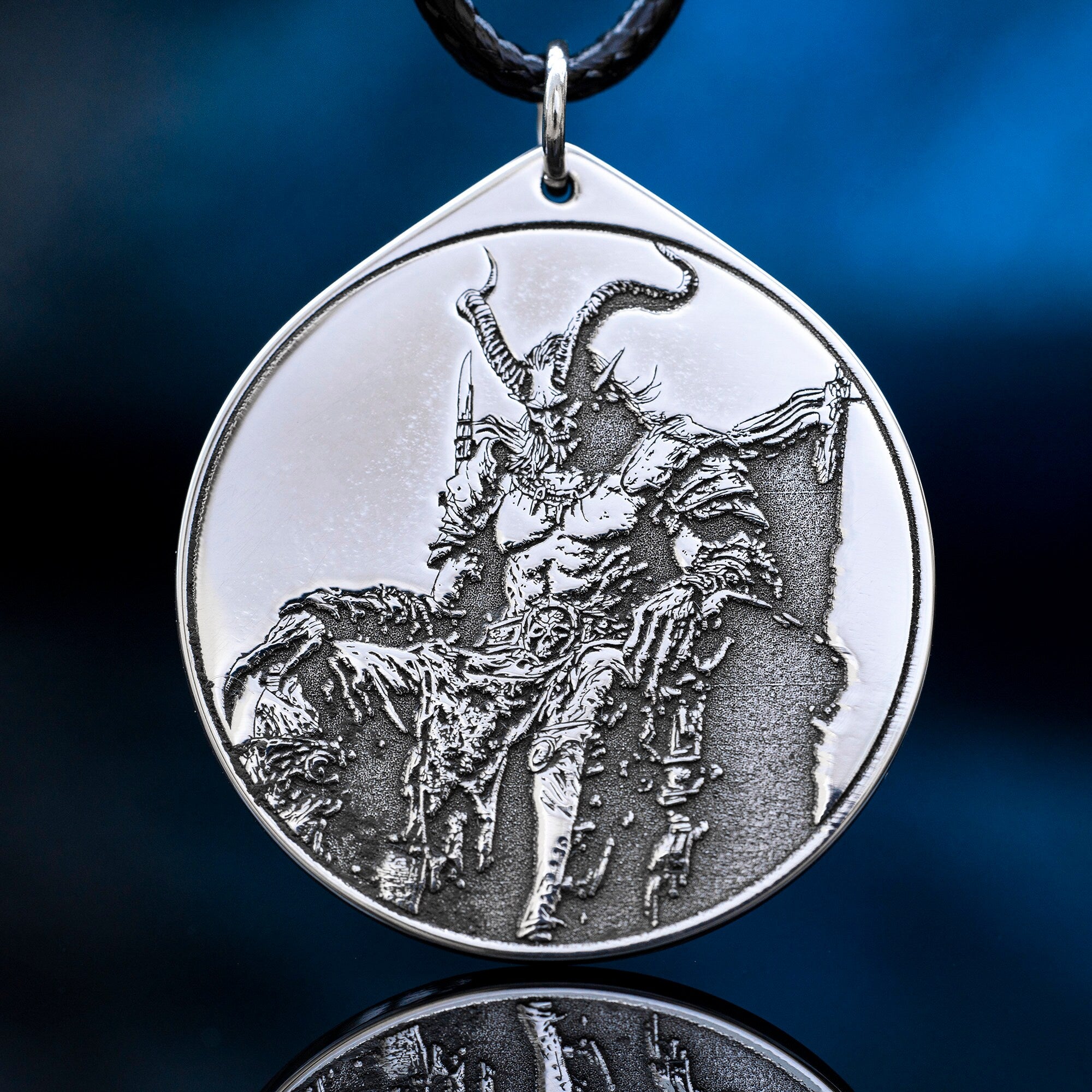 King Belial Pendant: Lesser Key of Solomon Seal, Occult Talisman