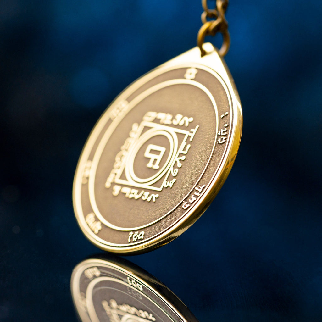 The Fifth Pentacle of Venus pendant Solomon kabbalah amulet talisman seal goetia occult magic lemegeton