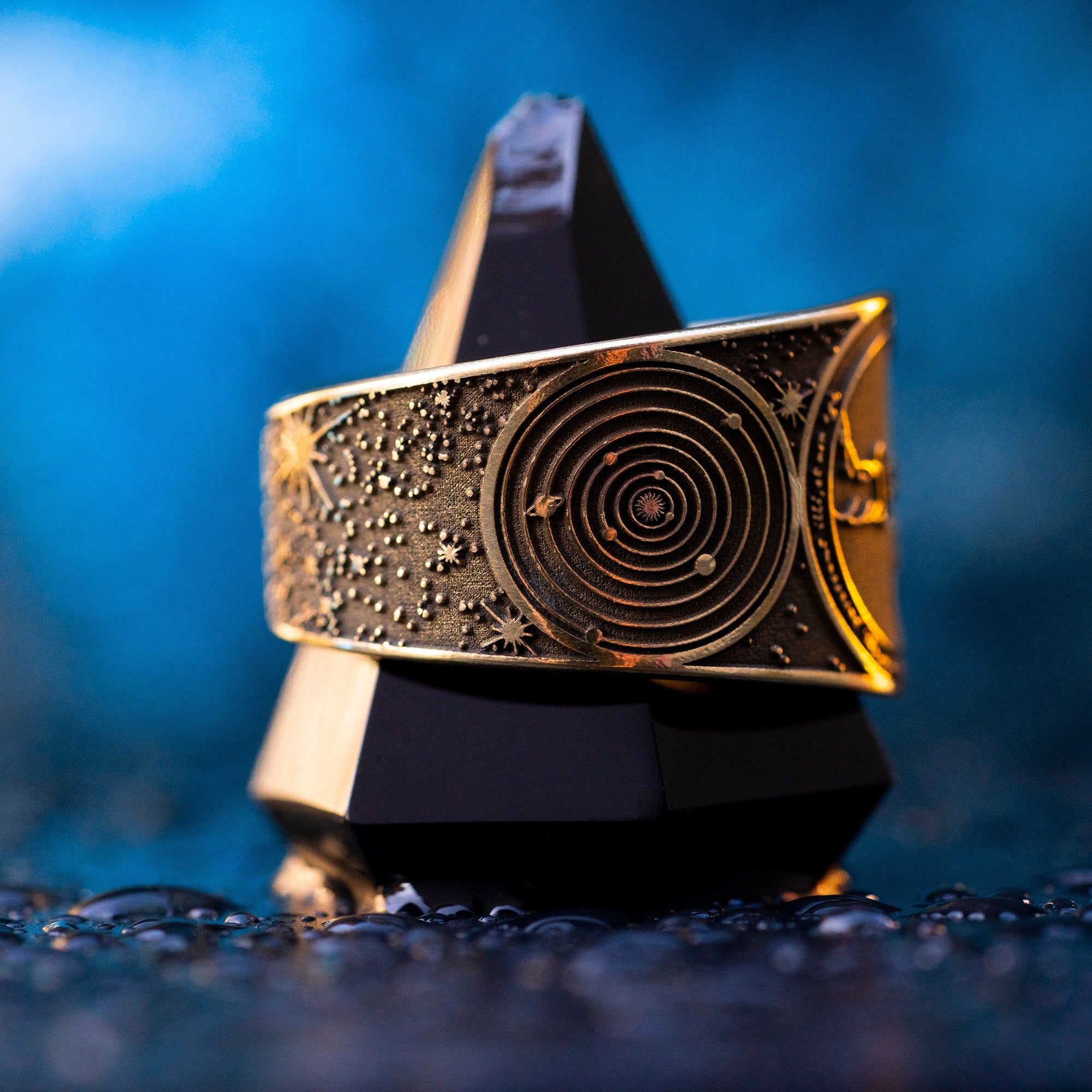 Goetia Fourth Pentacle of Moon Ring: Solomon Kabbalah Amulet