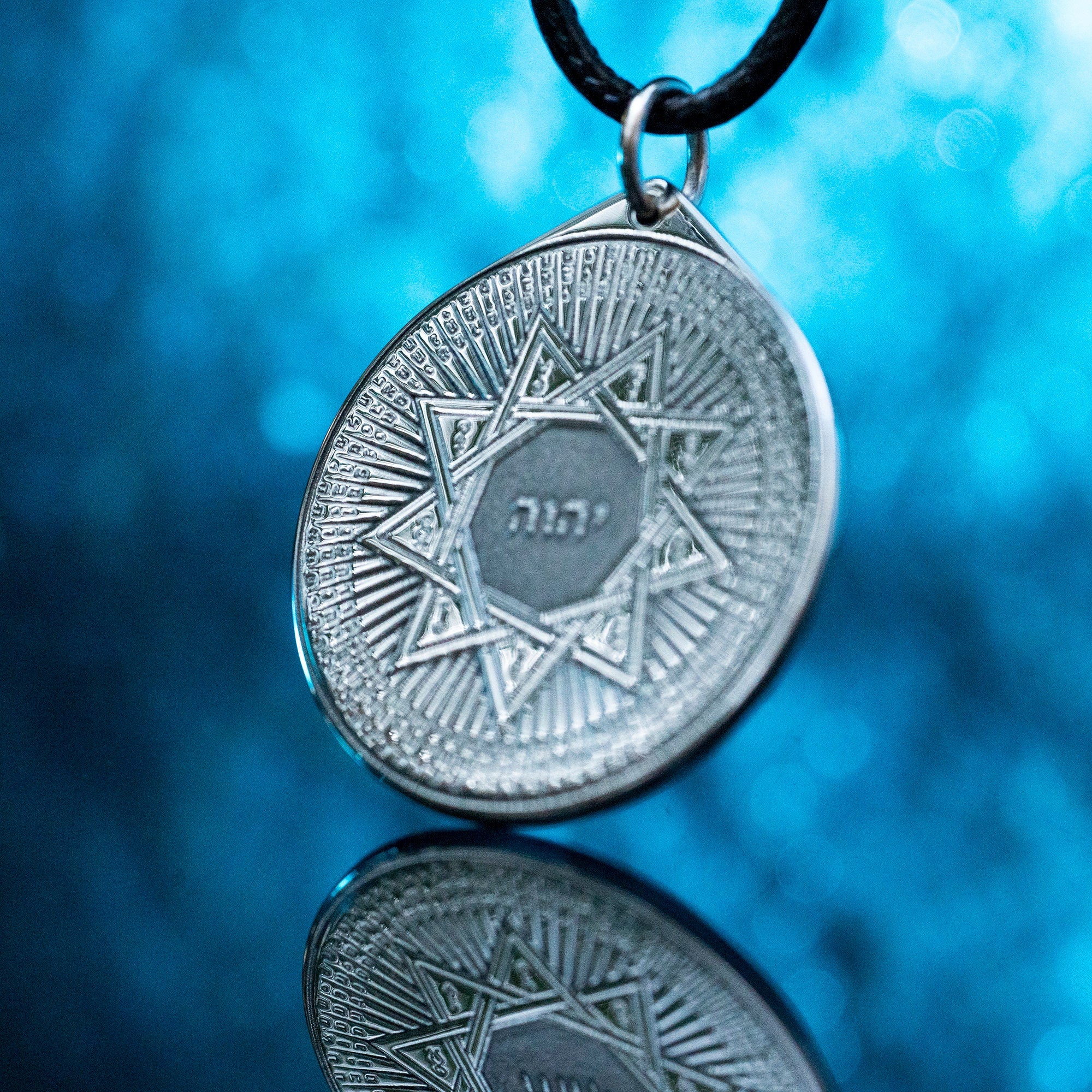 72 Names of God Pendant: Kabbalah Amulet, Solomon Seal Talisman