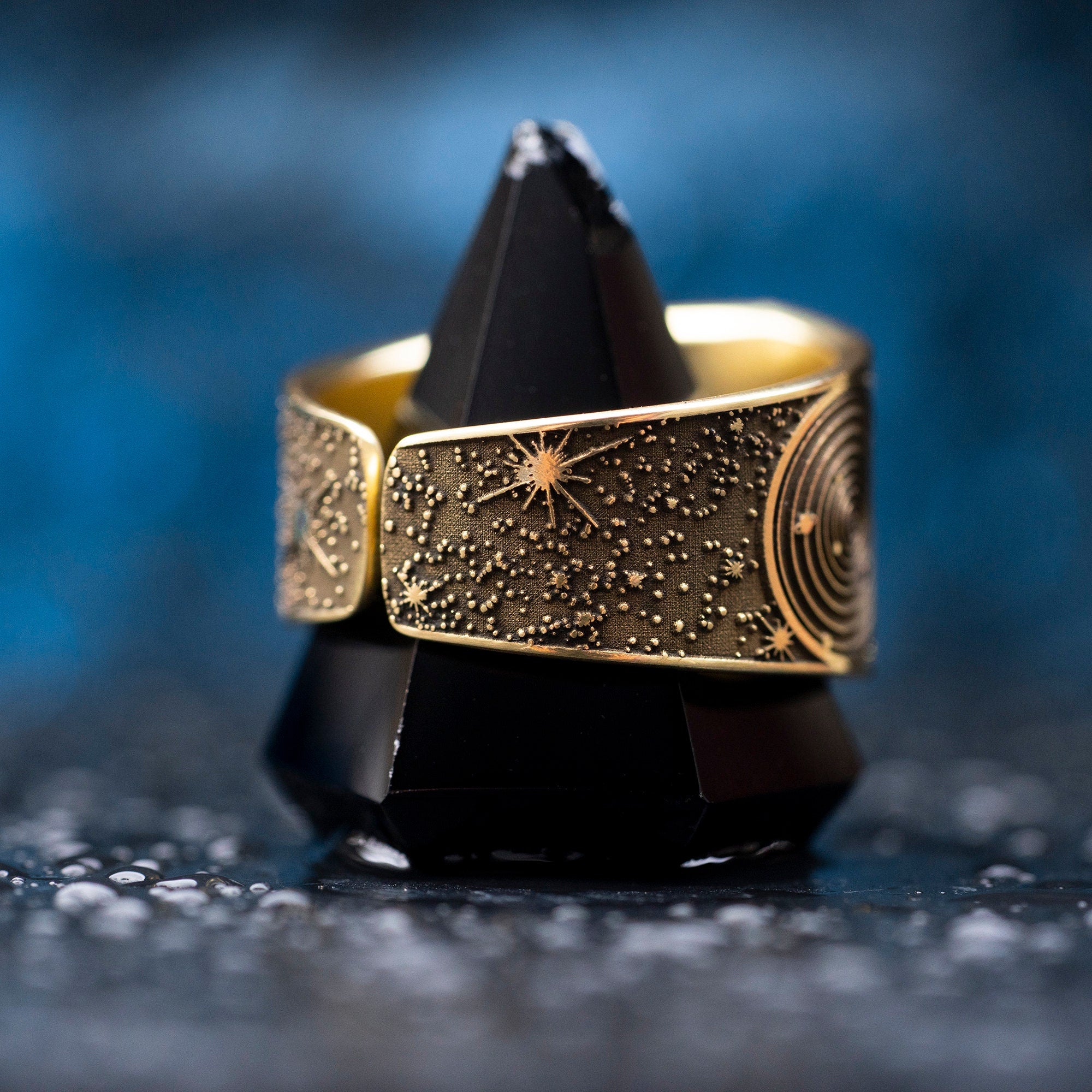 Goetia Fourth Pentacle of Venus Ring: Kabbalah Solomon Occult Magic Talisman