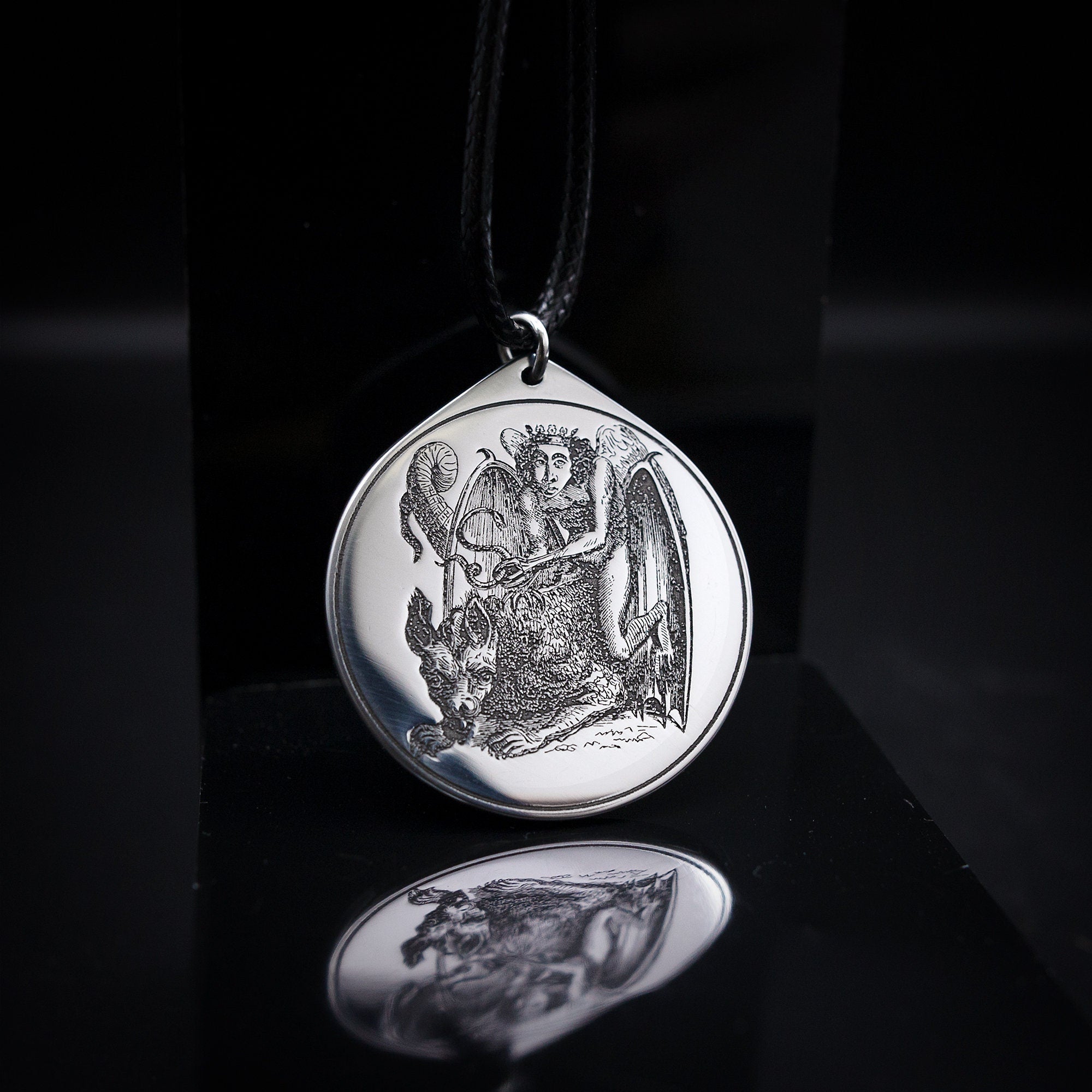 Duke Astaroth Seal Pendant: Lesser Key of Solomon Amulet
