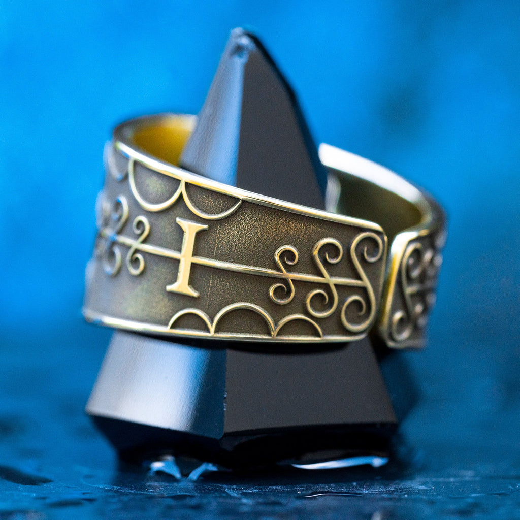 Amon Seal Ring: Demon of Foresight and Reconciliation, Solomon Goetia Kabbalah magic