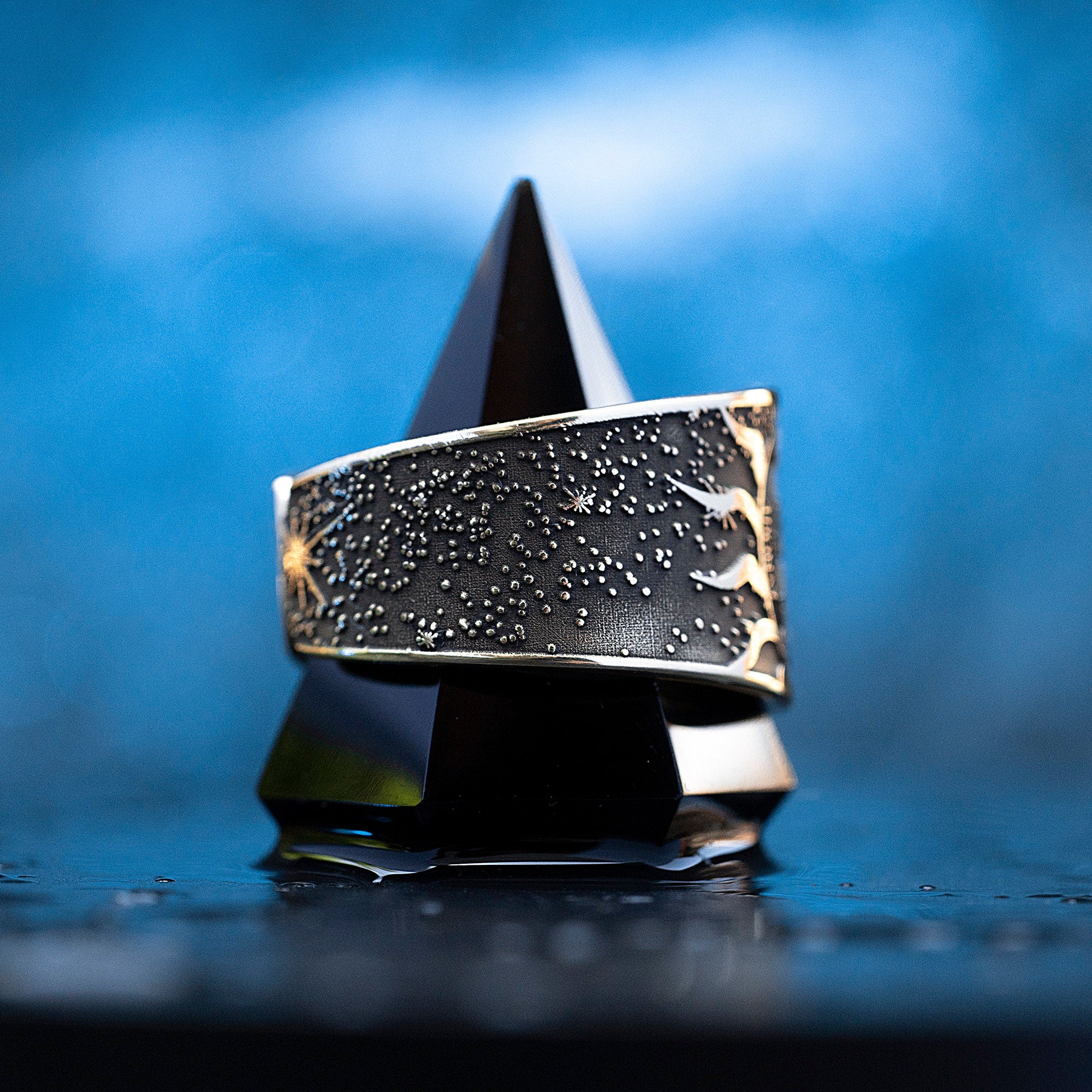 Samael Seal Ring: Angel of Divine Teaching, Kabbalah Amulet Talisman