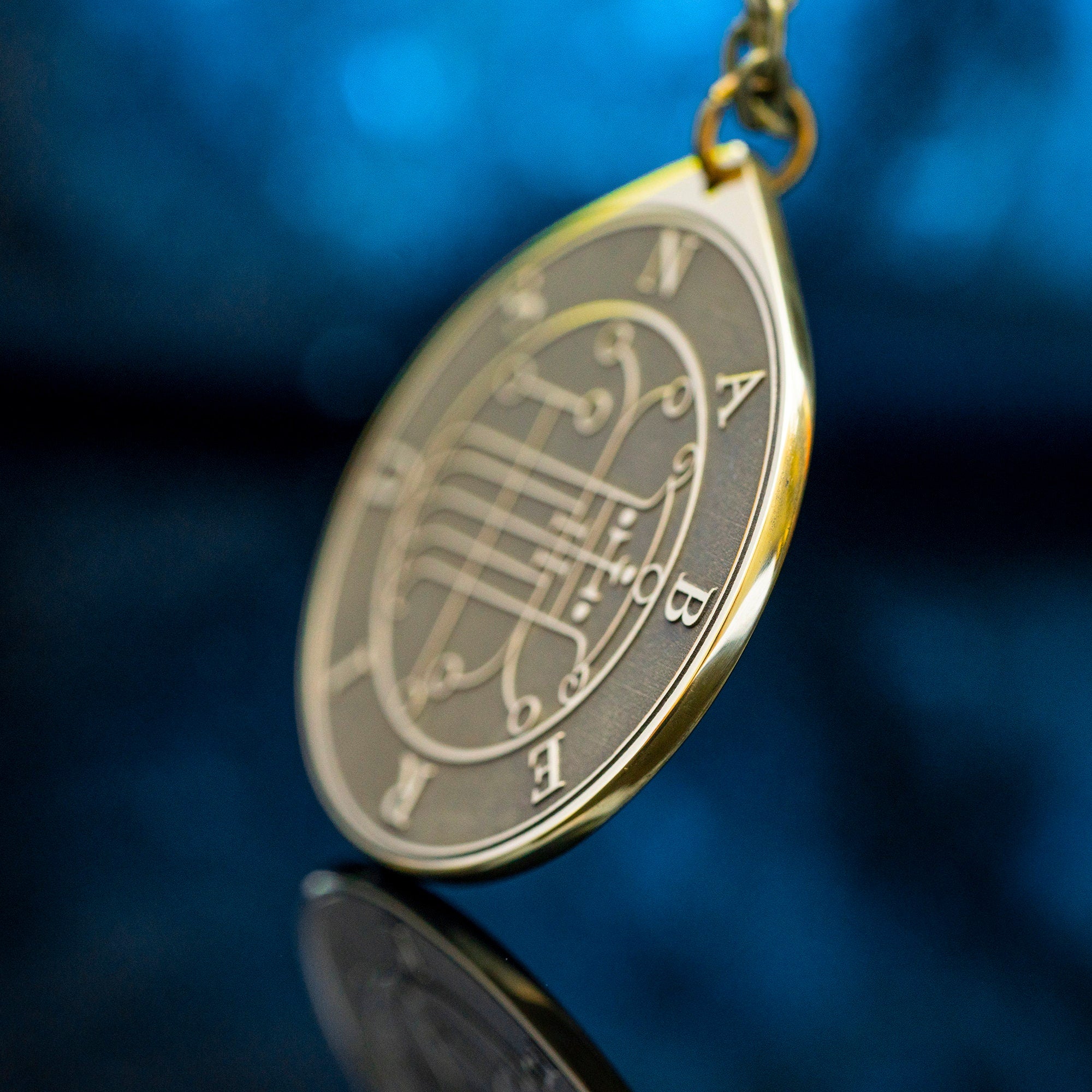 Marquis Naberius Seal Pendant: Lesser Key of Solomon Amulet