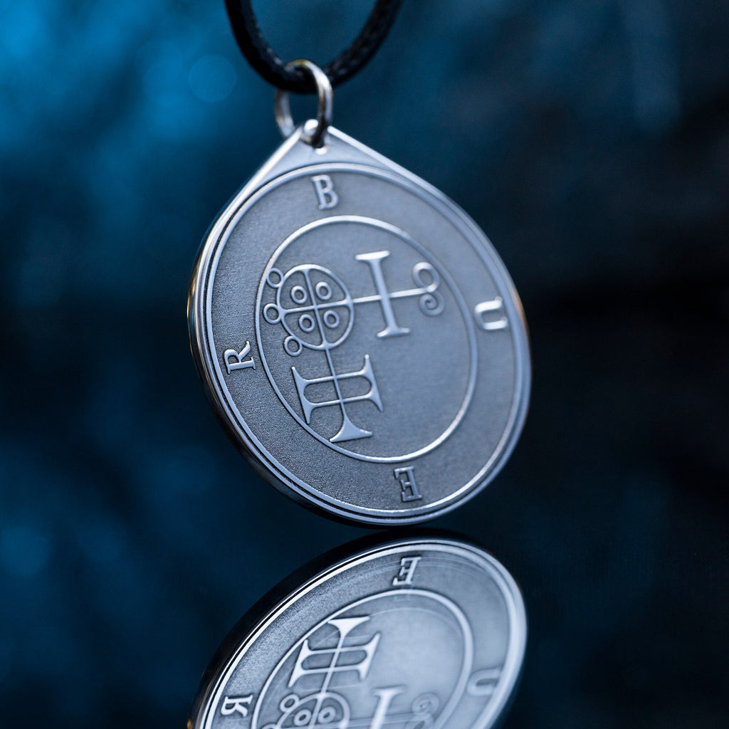 King Buer Seal Pendant: Demon of Healing, Solomon Kabbalah Occult Talisman