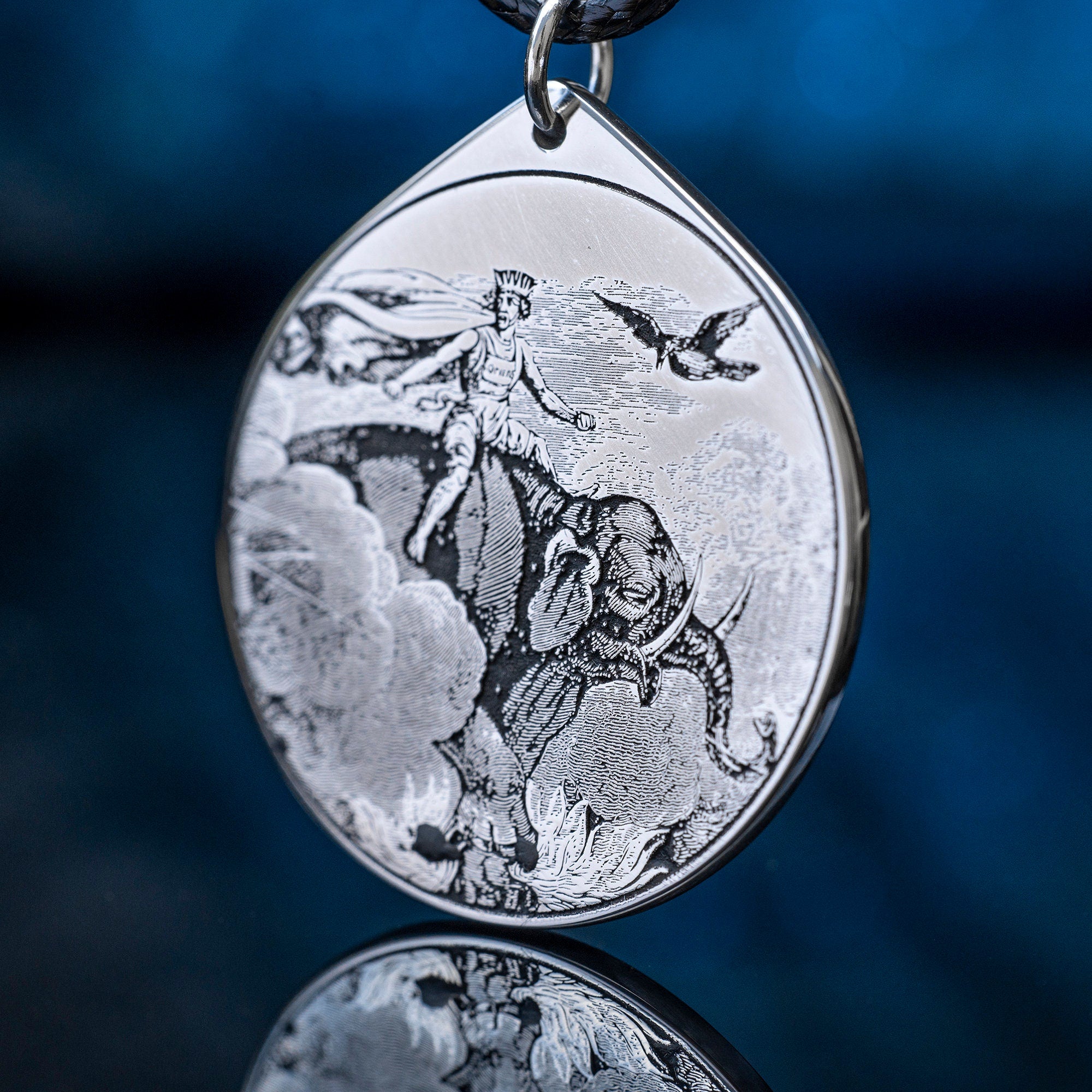 Samael "Poison of God" Pendant: Oriens Sacred Geometry Solomon Seal