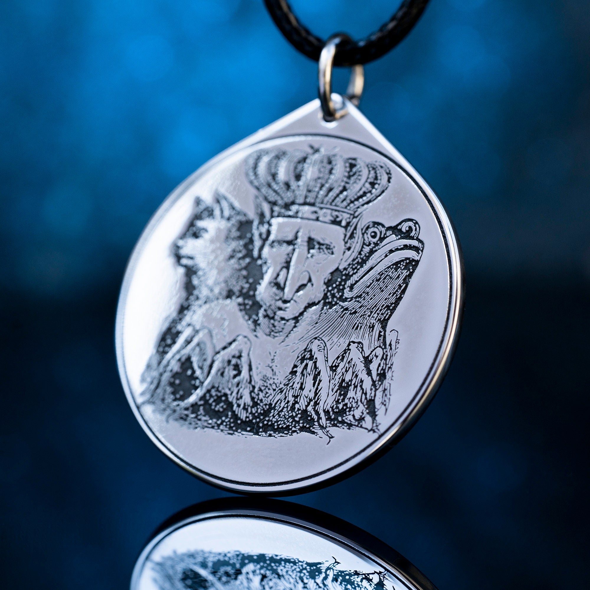 Bael Seal Pendant: Demon of Invisibility and Shifting Forms, Solomon Goetia Occult Talisman