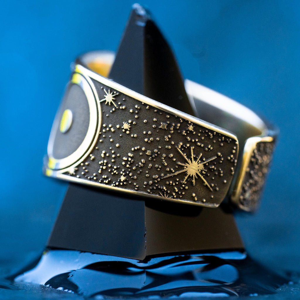 First Pentacle of the Sun Ring: Kabbalah Solomon Goetia Magic Seal