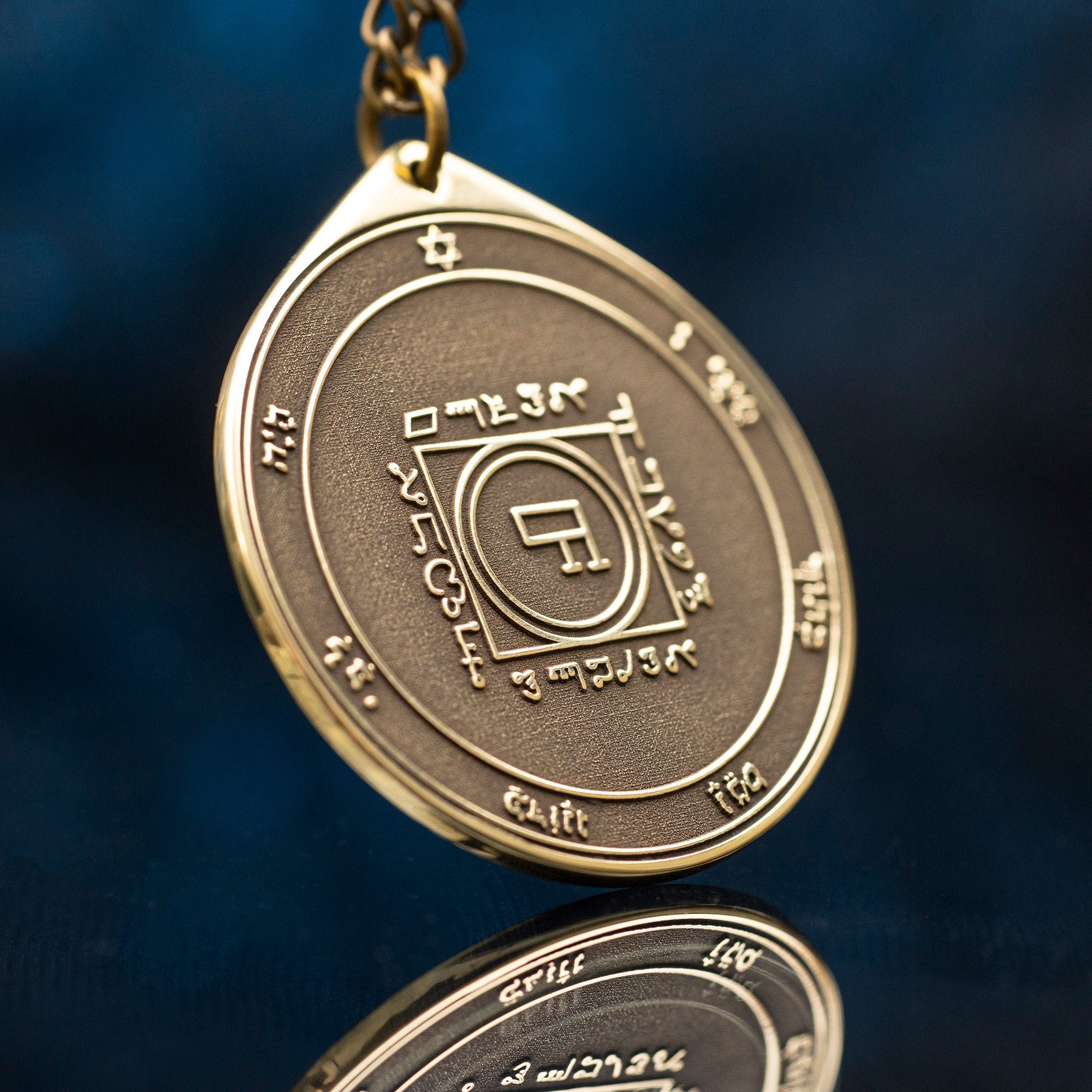 The Fifth Pentacle of Venus pendant Solomon kabbalah amulet talisman seal goetia occult magic lemegeton