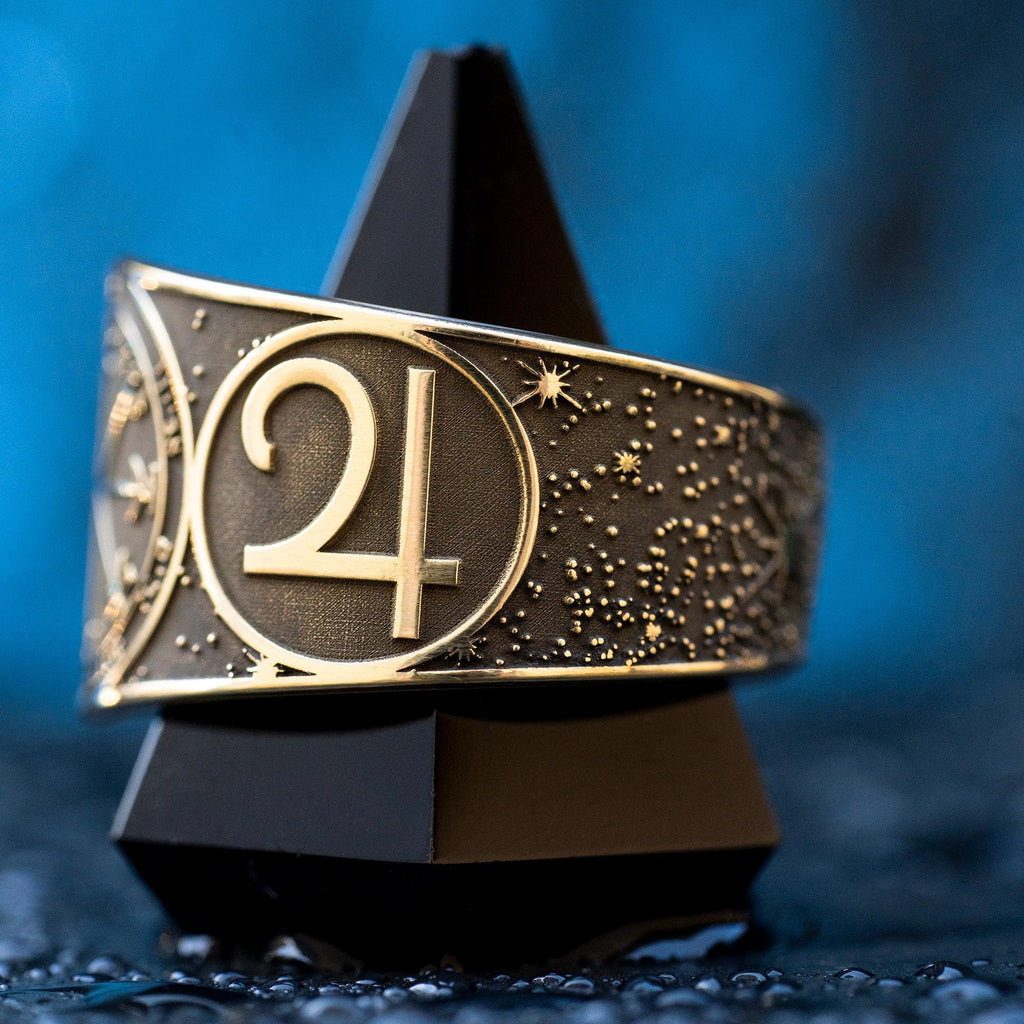 Goetia Seventh Pentacle of Jupiter Ring: Kabbalah Solomon Amulet