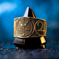 Goetia Fourth Pentacle of Jupiter Ring: Kabbalah Seal Amulet Talisman