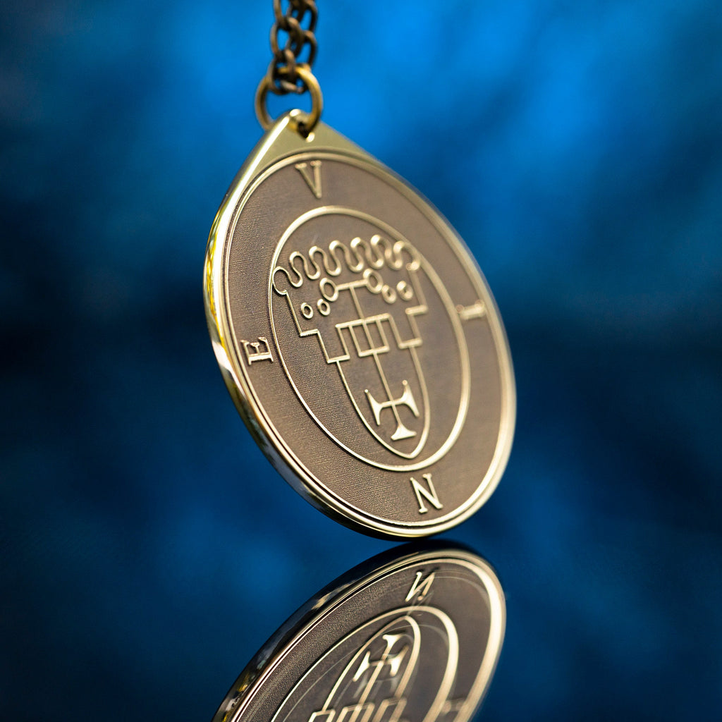 King Vine Seal Pendant: Lesser Key of Solomon Amulet
