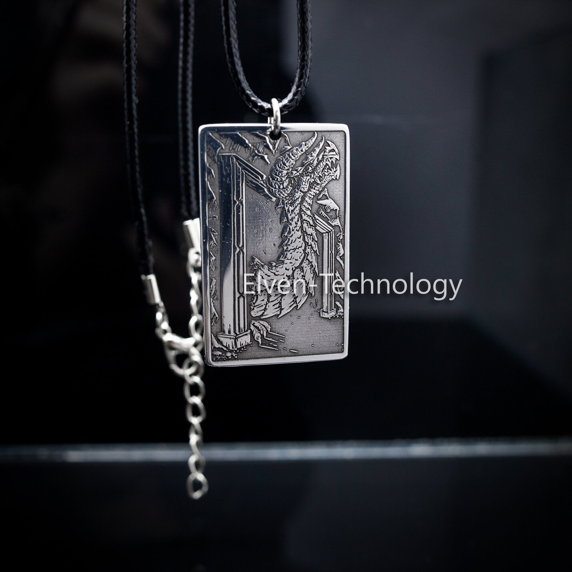 Uruz Rune for Raw Physical Power Celtic Dragon Elder Futhark Rune viking magic amulet kabbalah pendant talisman