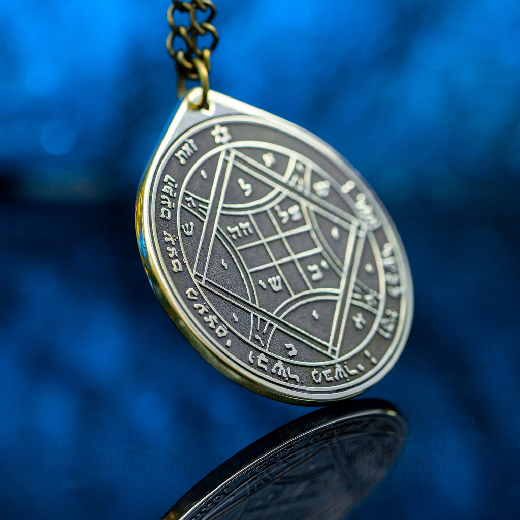 The Fourth Pentacle of Venus pendant Solomon kabbalah amulet talisman seal goetia occult magic lemegeton