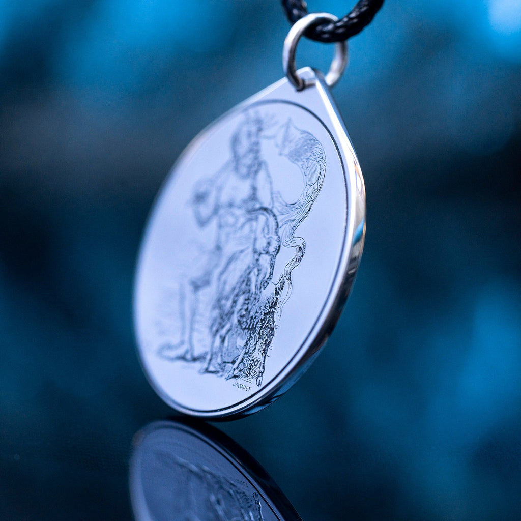 Azazel Amulet: Bael Seal Pendant, Lesser Key of Solomon Talisman