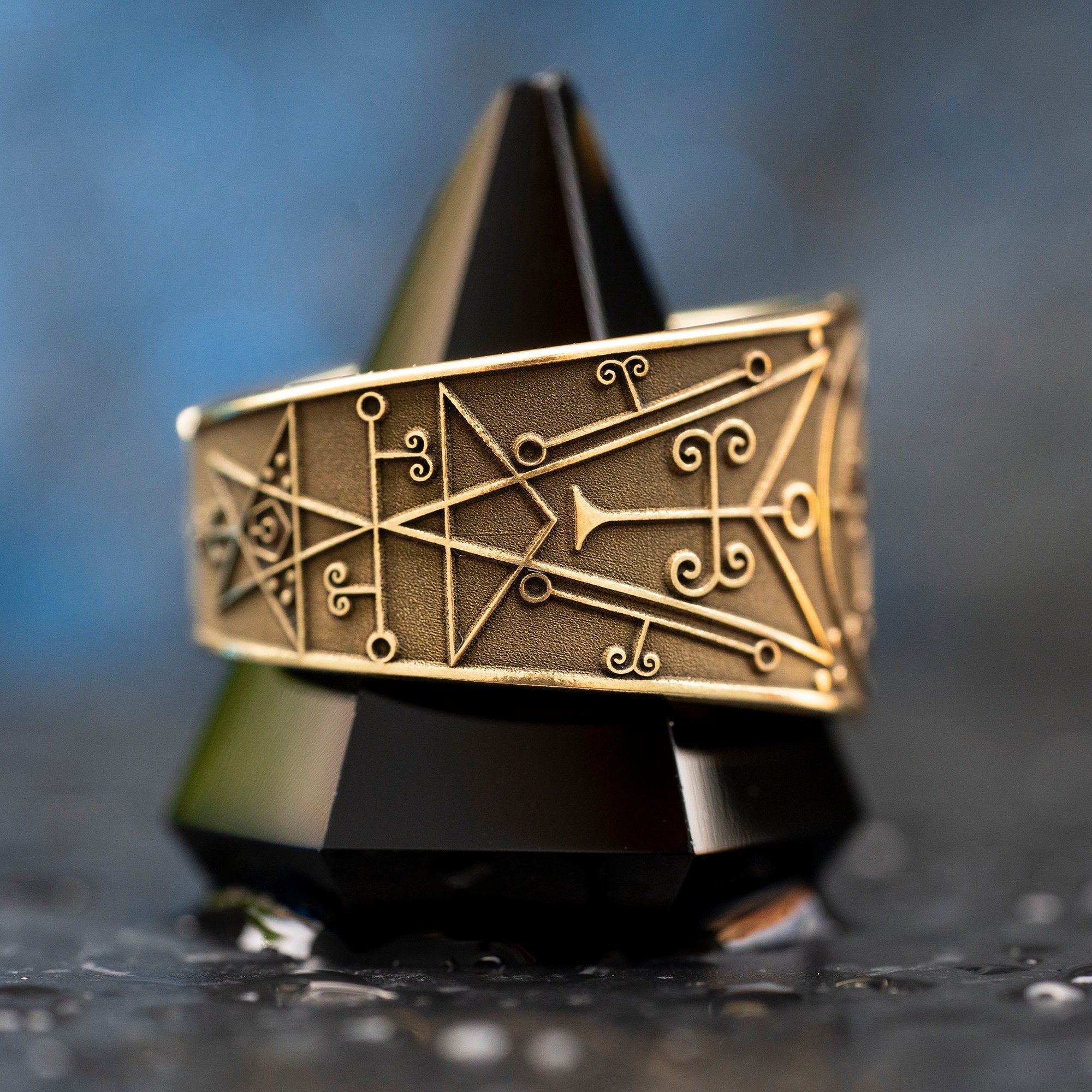 Astaroth Seal Ring: Demon of Revelation and Prophecy,  Solomon Goetia Kabbalah Talisman