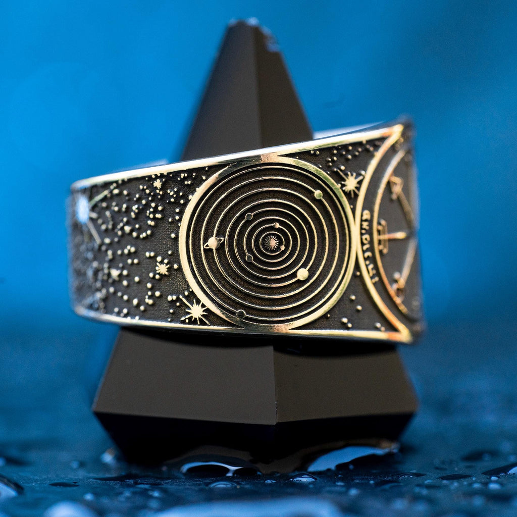 Goetia Second Pentacle of the Sun Ring: Kabbalah Solomon Amulet Talisman