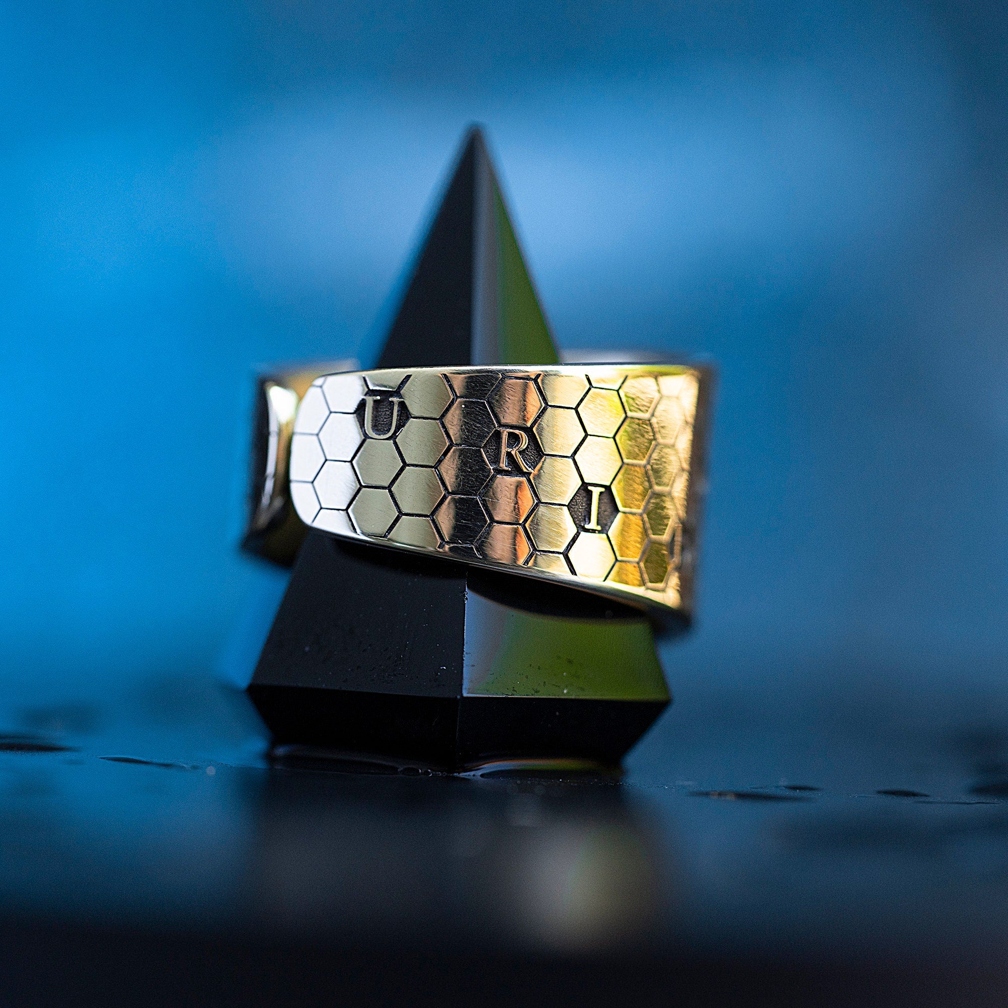 Enochian PELE Brass Ring