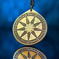 Nine Kings of Solomon Demons Pendant: Goetia Kabbalah Seal Amulet