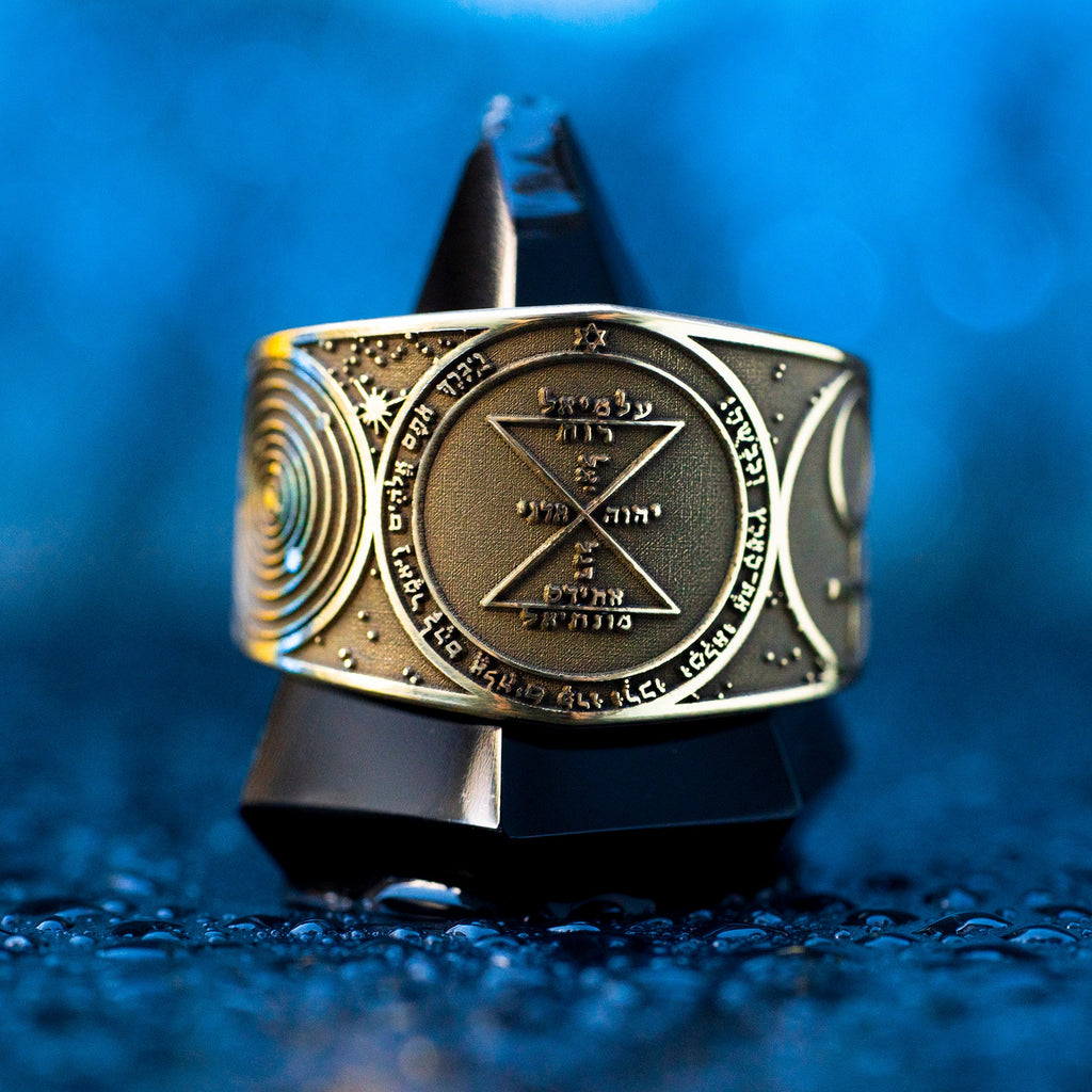 Goetia Third Pentacle of Venus Ring: Solomon Kabbalah Amulet Talisman