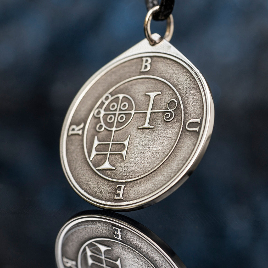 Buer Seal Pendant: Demon of Healing and Wisdom, Solomon Kabbalah Magic Talisman