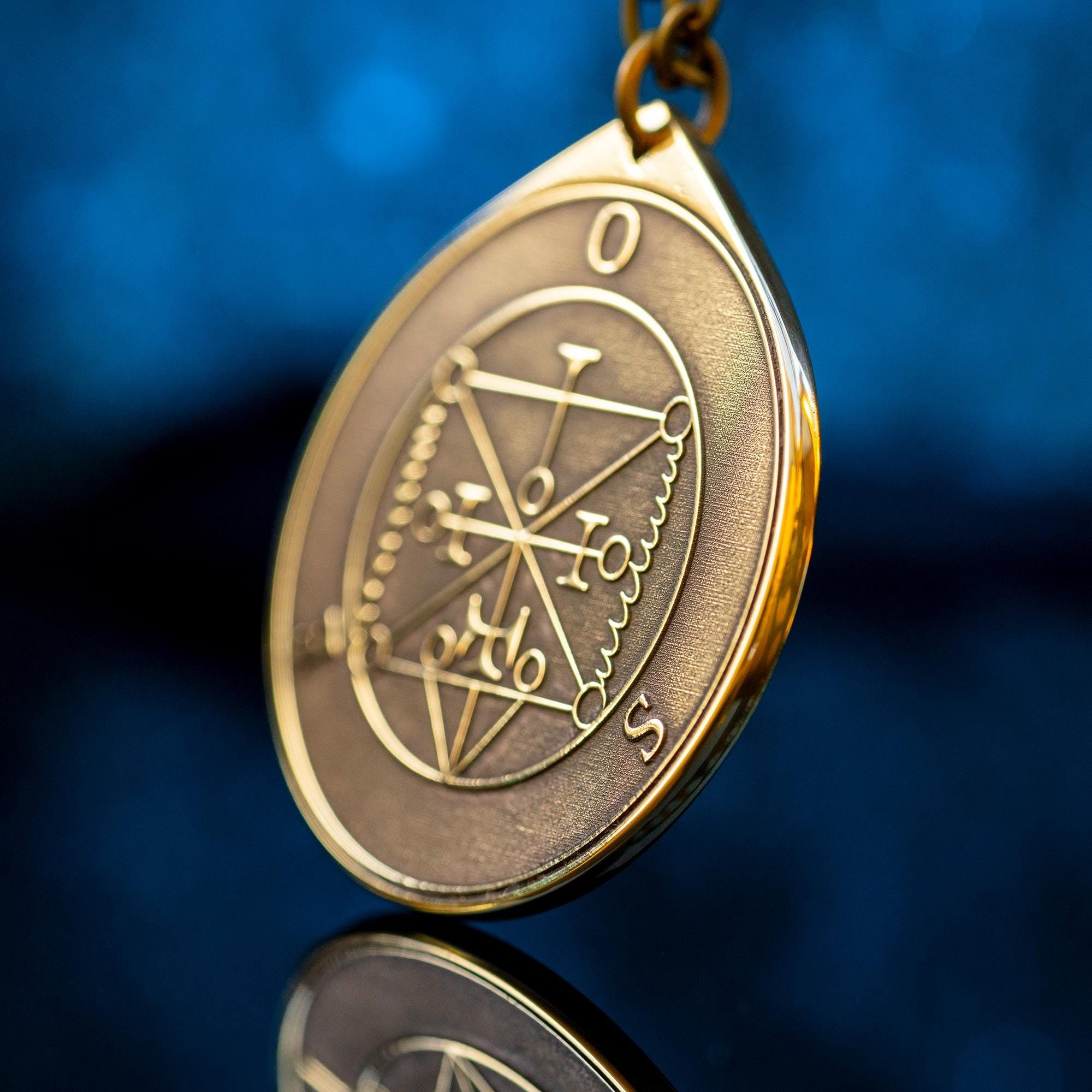 President Ose Demon of Divine and Secret Things - Lesser Key of Solomon Seal demon pendant amulet kabbalah occult magic goetia talisman