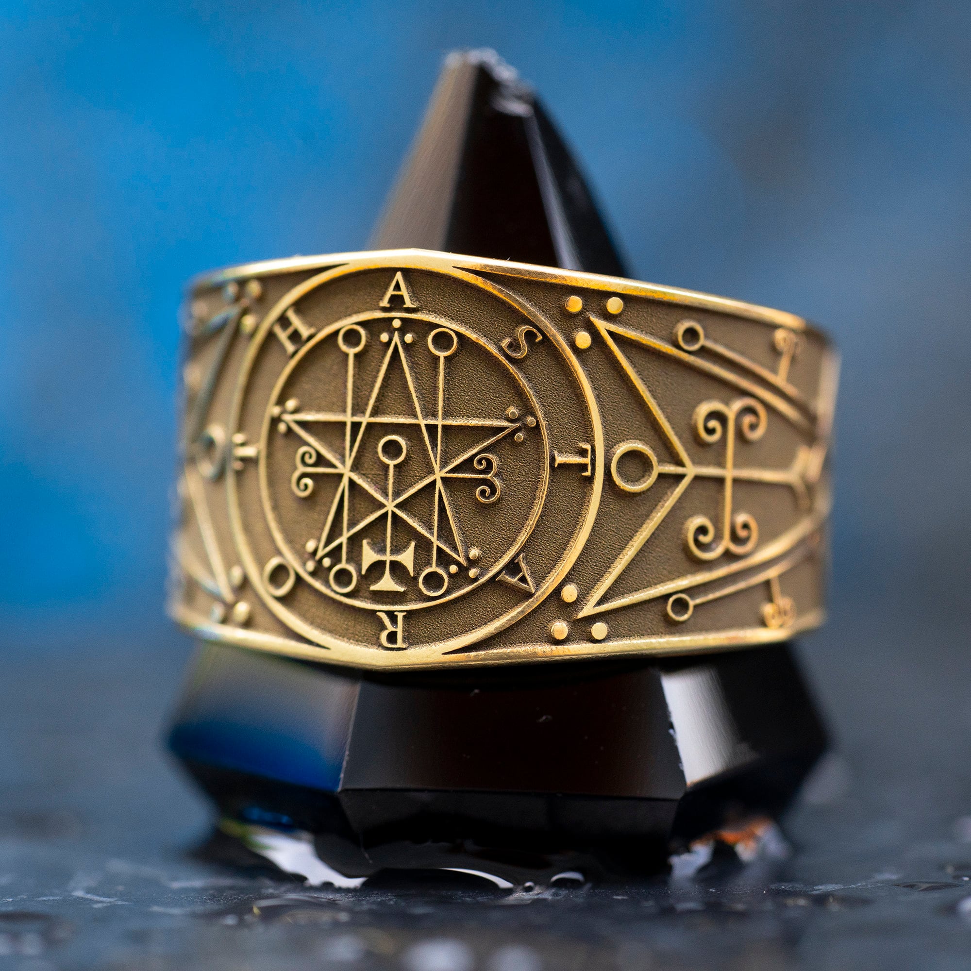 Astaroth Seal Ring: Demon of Revelation and Prophecy,  Solomon Goetia Kabbalah Talisman