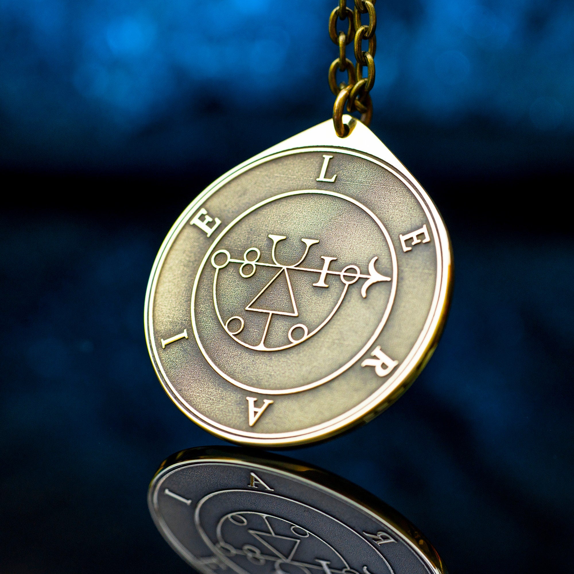 Leraie Seal ring: Demon of Sagittary and Putrefaction, Goetia Solomon amulet kabbalah occult magic