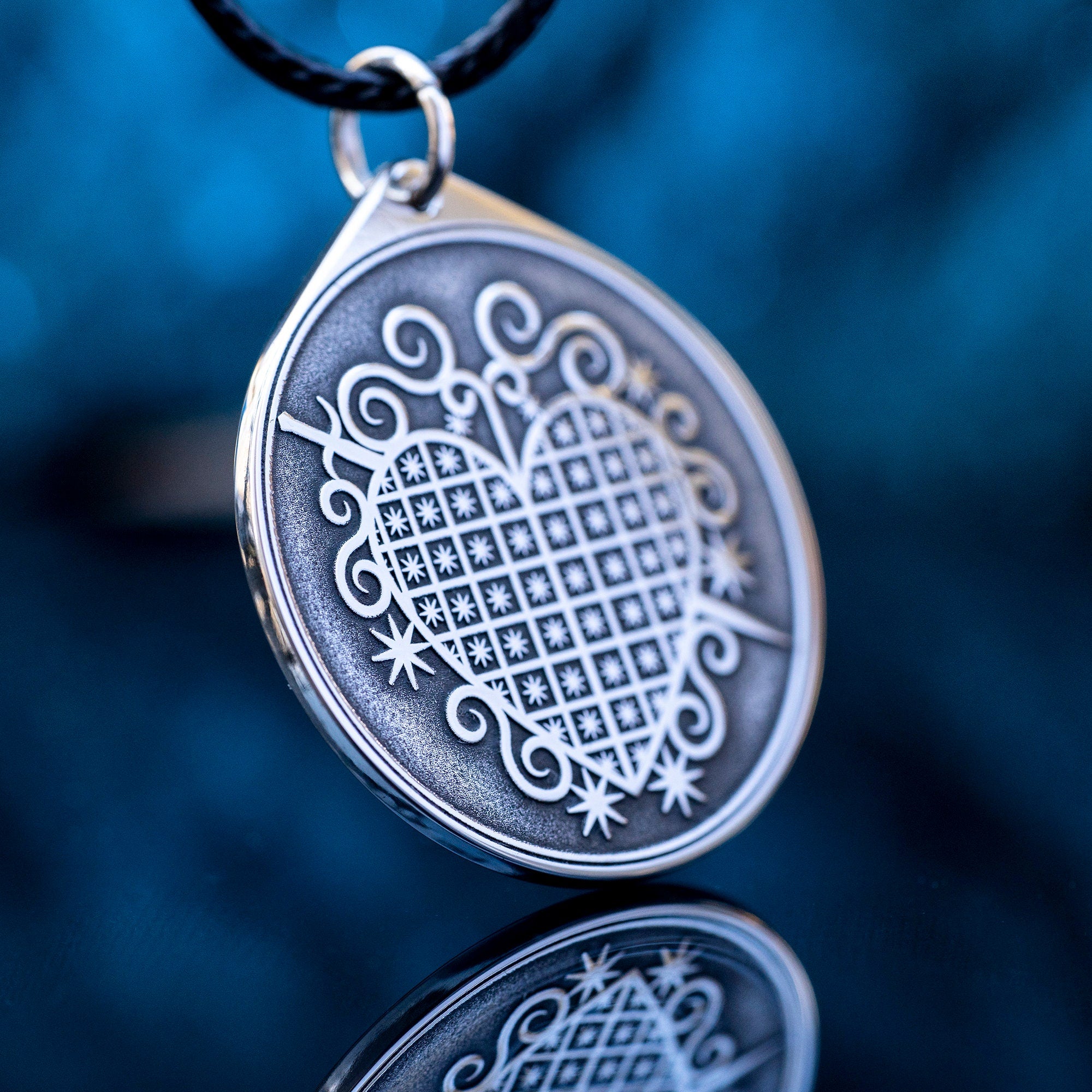 Mother Ezili Danto Pendant: Vodou Amulet Talisman, Fierce Love & Protection