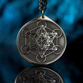 Archangel Metatron Seal Pendant: Kabbalah Amulet Talisman