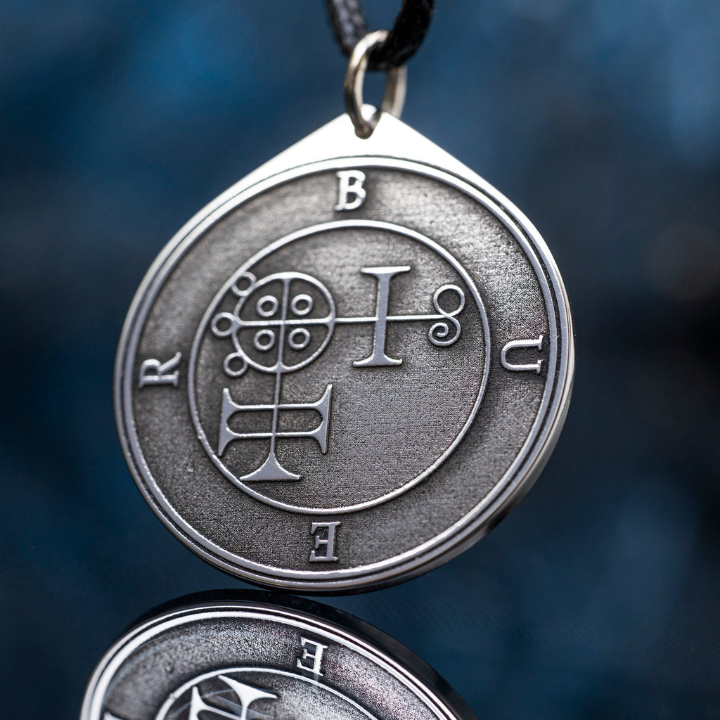 Buer Seal Pendant: Demon of Healing and Wisdom, Solomon Kabbalah Magic Talisman