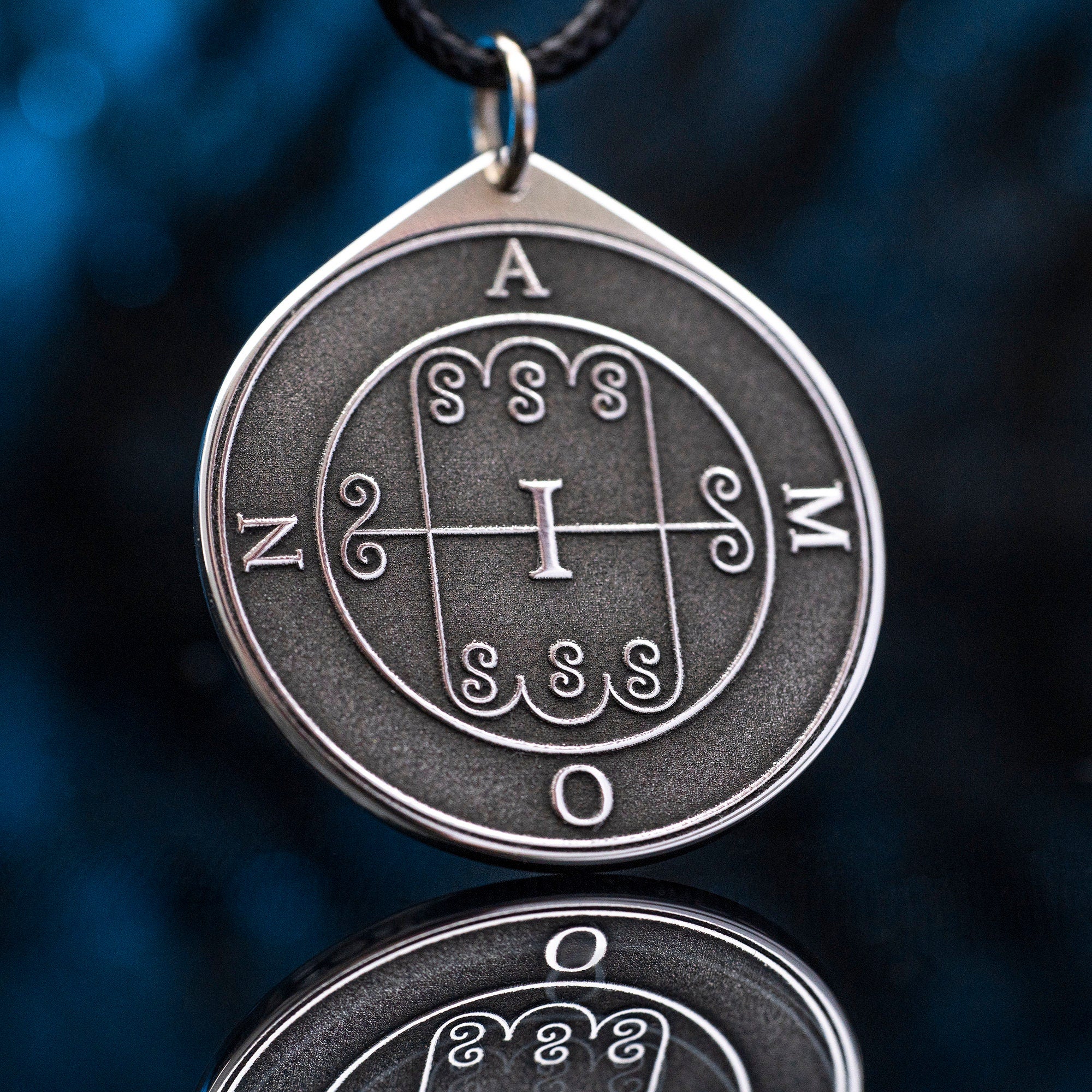 Amon Seal Amulet Pendant: Lesser Key of Solomon, Kabbalah Talisman