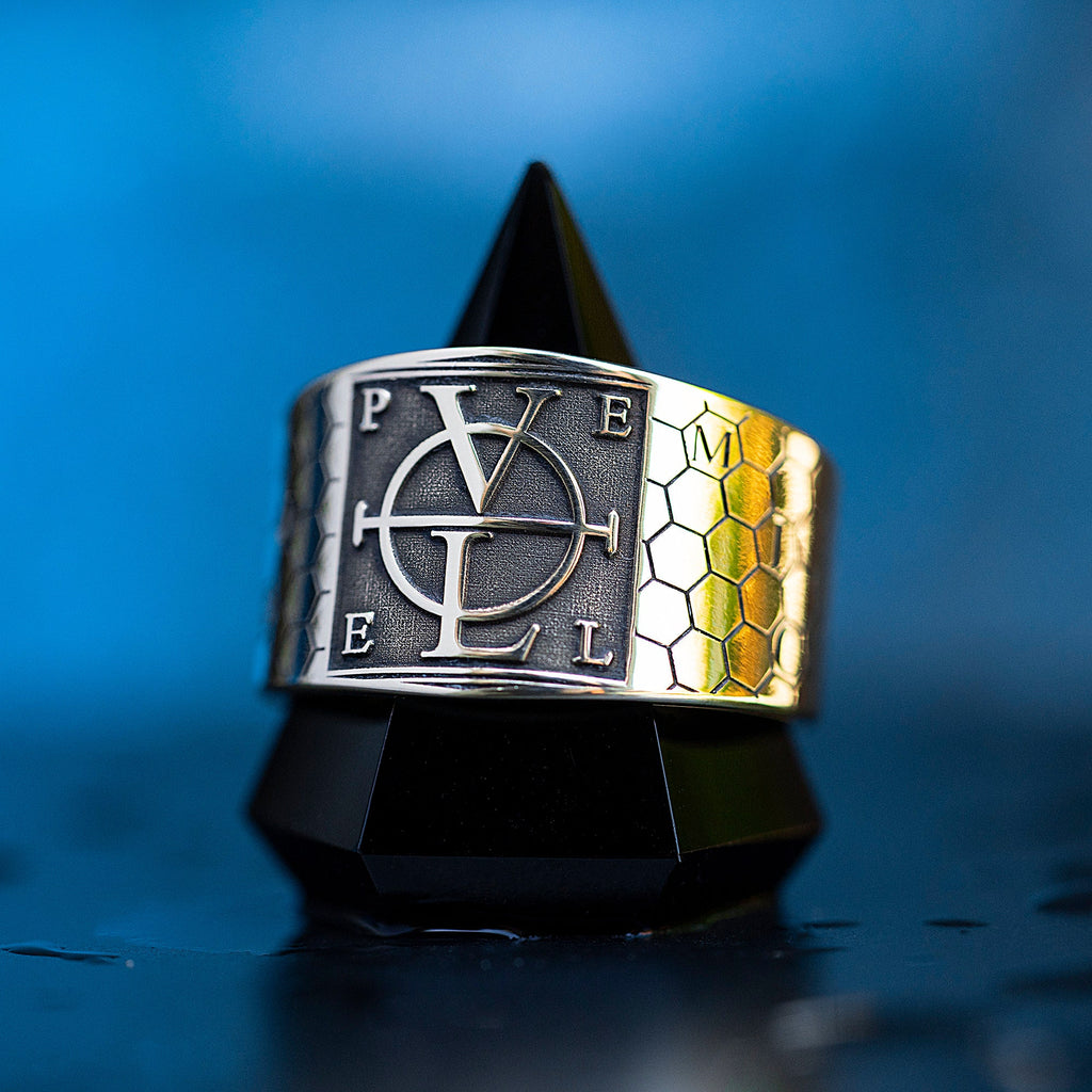 Enochian PELE Brass Ring