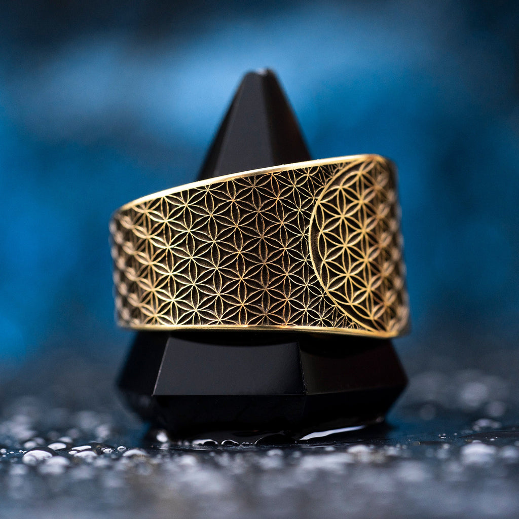 Flower of Life Ring