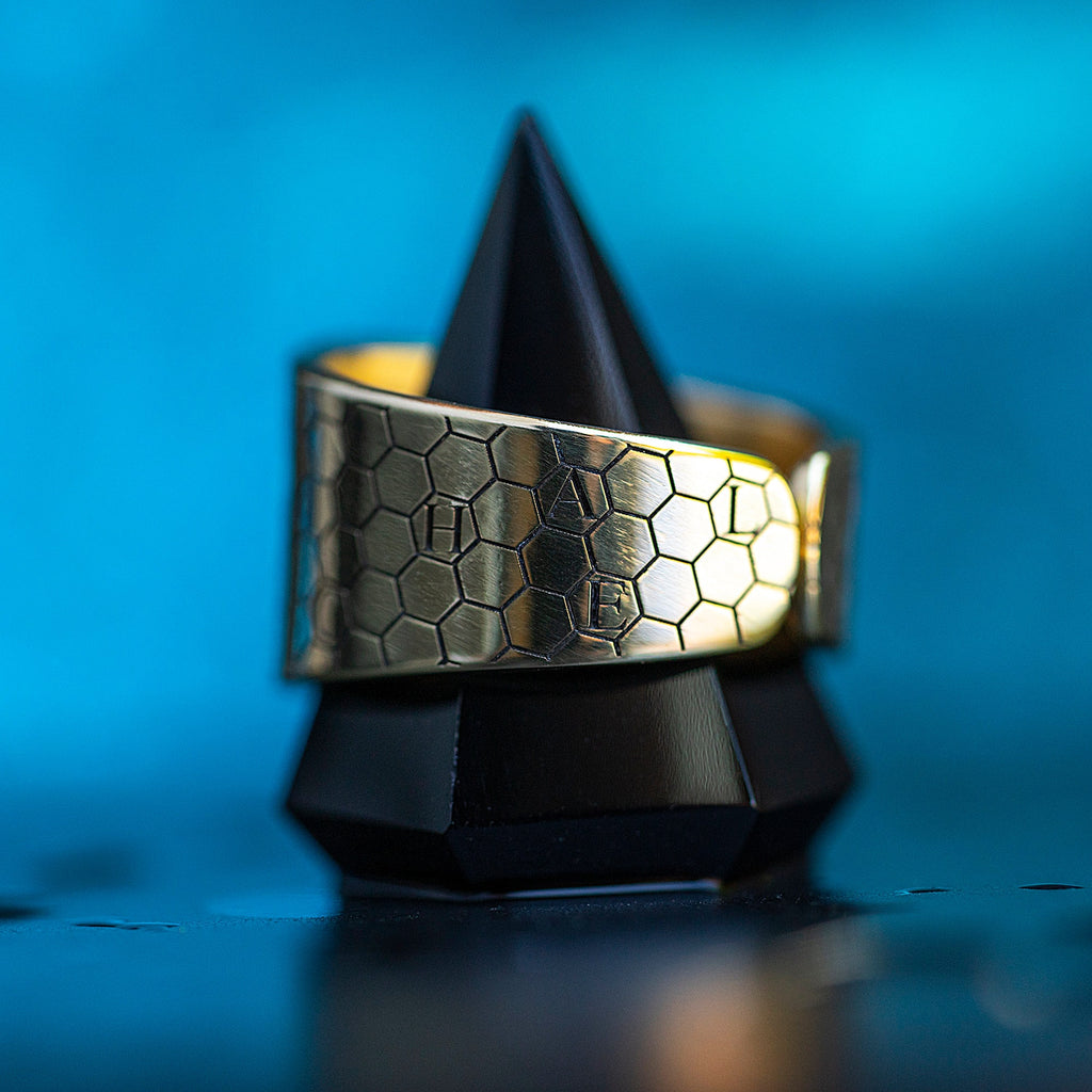 Enochian PELE Brass Ring