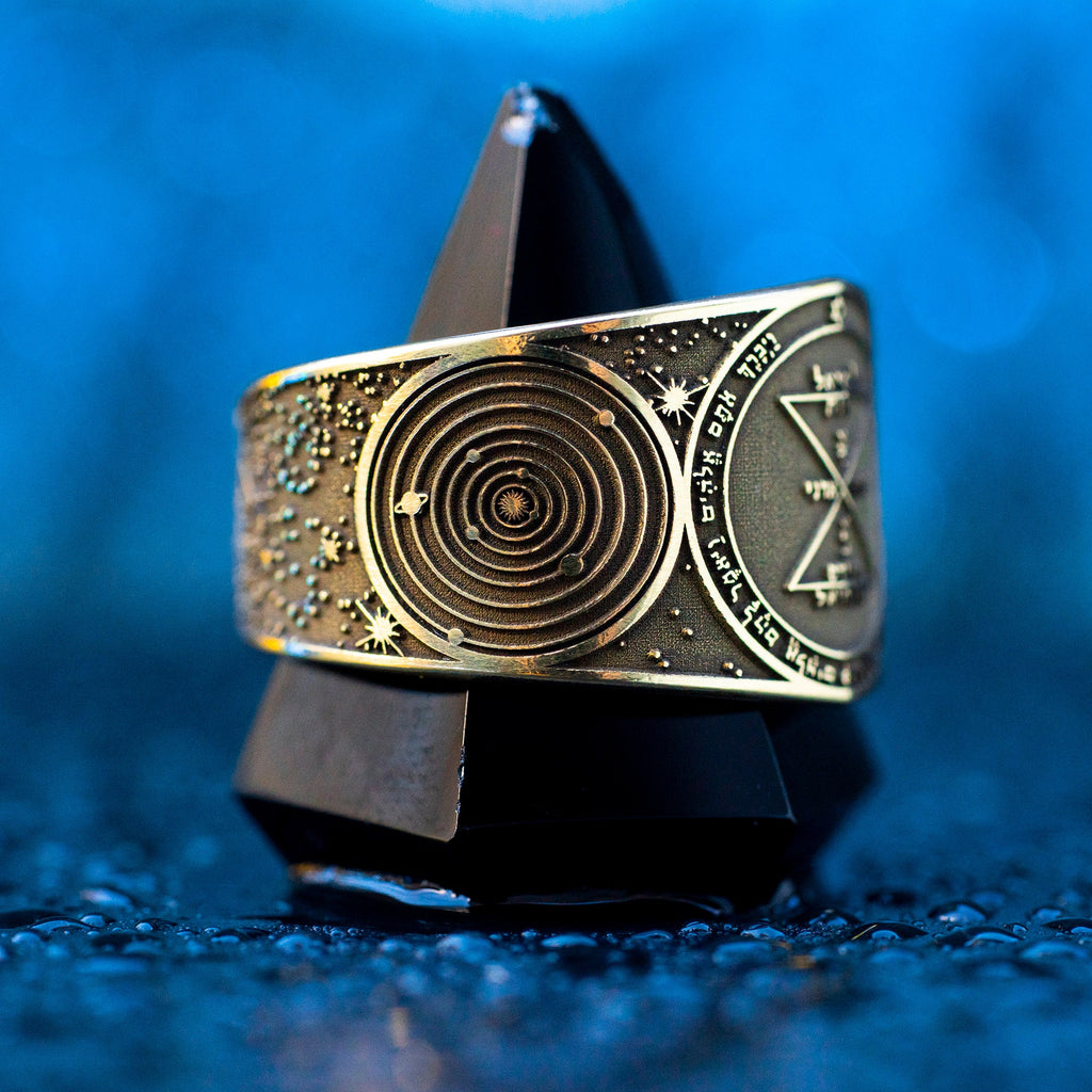 Goetia Third Pentacle of Venus Ring: Solomon Kabbalah Amulet Talisman