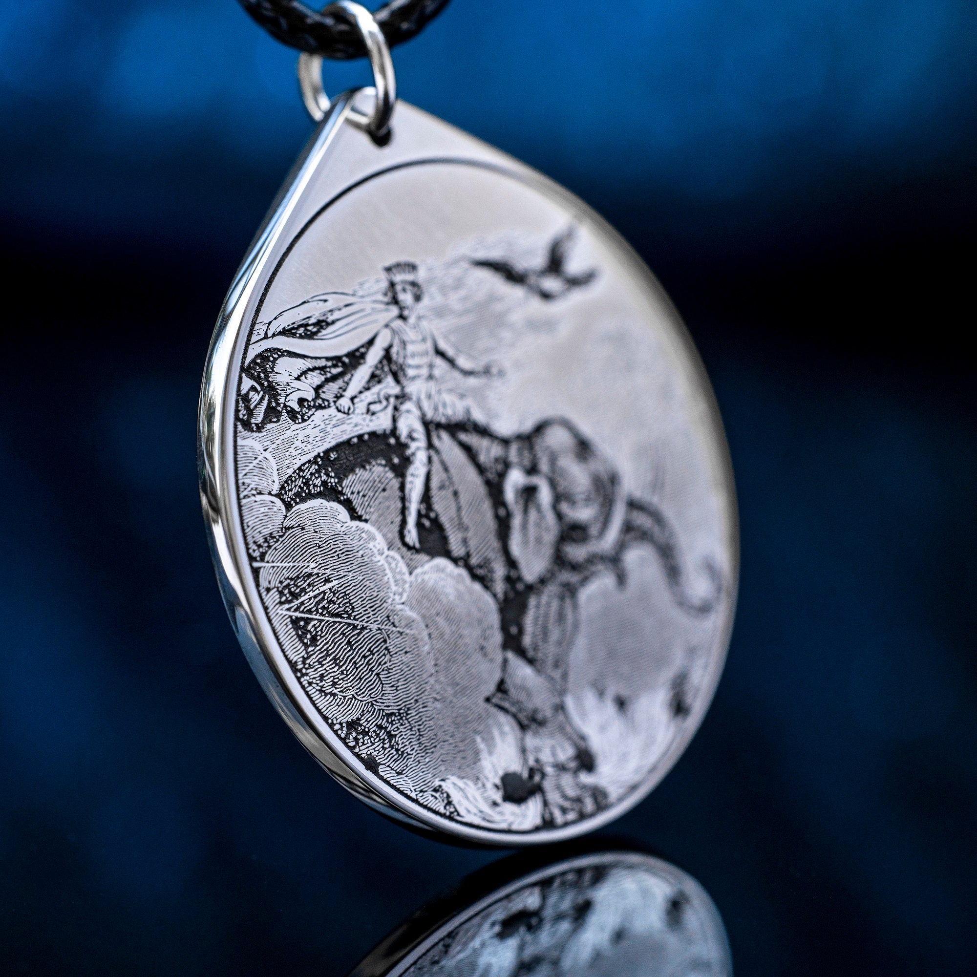 Samael "Poison of God" Pendant: Oriens Sacred Geometry Solomon Seal